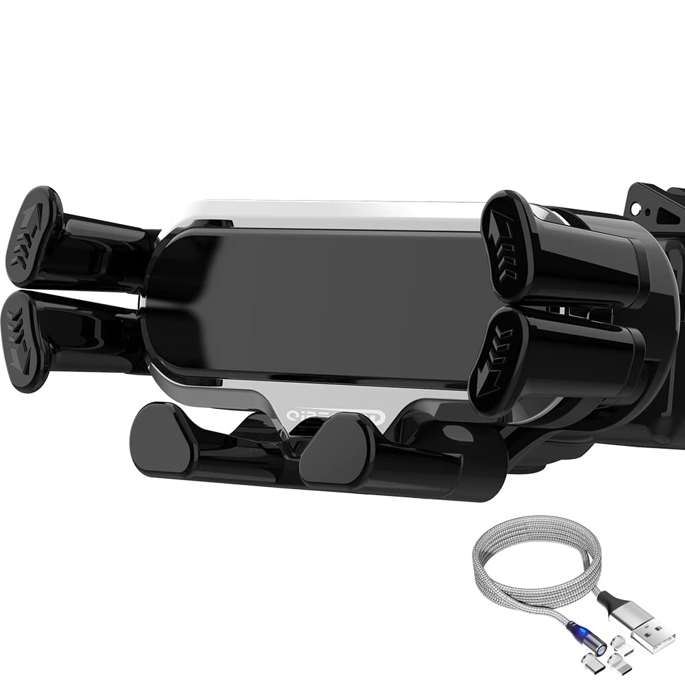 XTOTX Car Phone Mount - Auto Lock Gravity Phone Holder for iPhone & Android 4-7