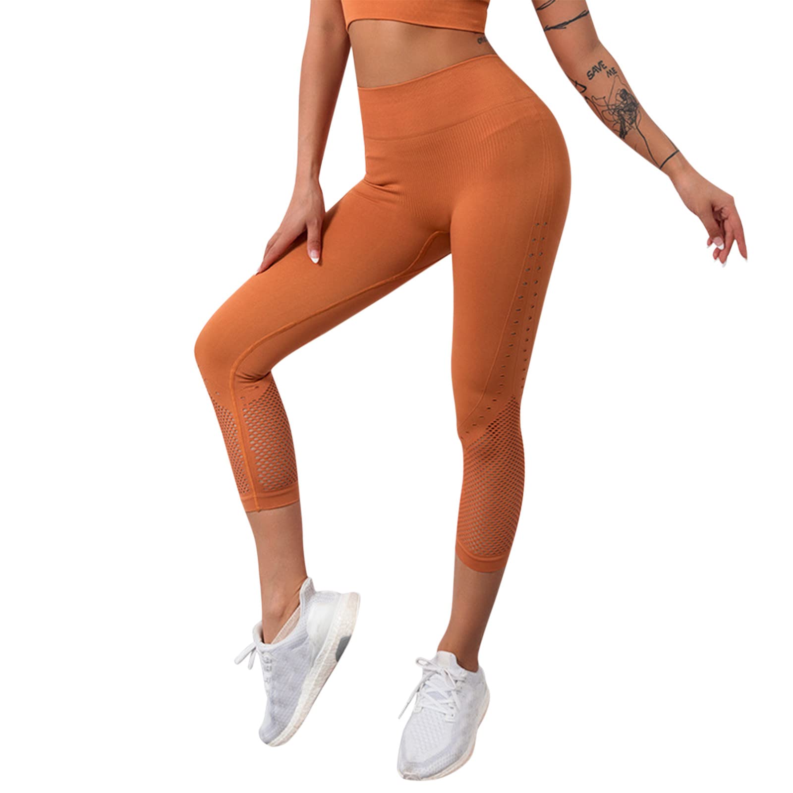 Women's High Waist Tummy Control Yoga Pants - Gradient Ombre Workout Leggings for Gym, Fitness & Running | Moisture-Wicking & Comfortable for Yoga, Pilates & Daily Wear