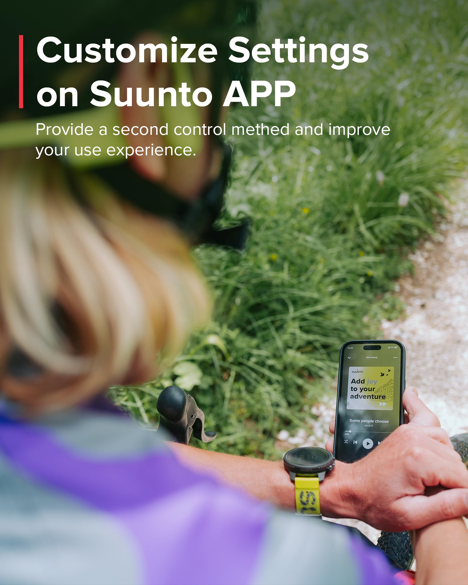 SUUNTO Sonic Open-Ear Bone Conduction Sports Headphones - Bluetooth Wireless Headset with Enhanced Bass, Multipoint Connection, 10H Playtime & Fast Charging - Built-in Dual Mics, IP67 Waterproof, Lightweight Design (Red) - Perfect for Running, Cycling & Outdoor Workouts