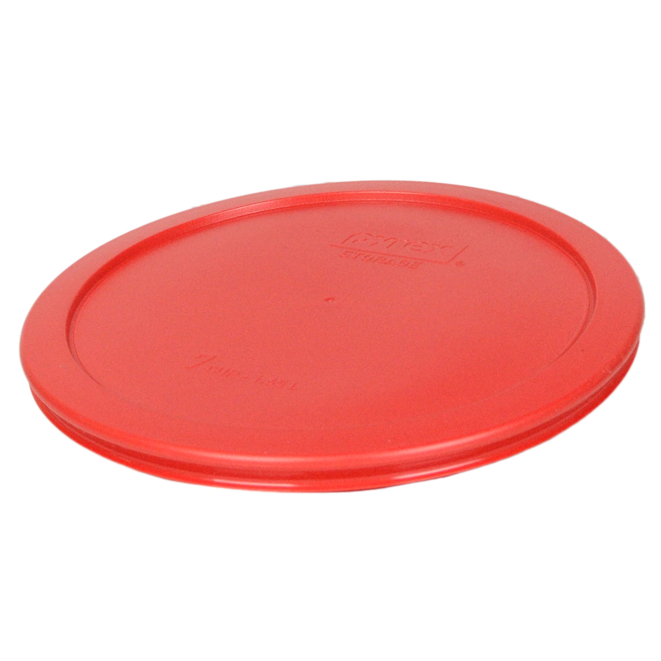 Pyrex 6/7-Cup Food Storage Containers with Red Plastic Lids - 4-Piece Set, Made in USA | Microwave & Freezer Safe for Meal Prep & Leftovers