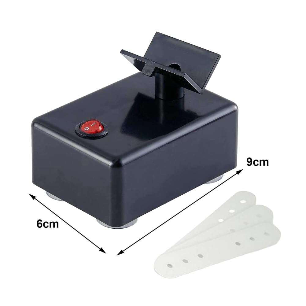 Professional Model Paint & Nail Polish Shaker Machine - High Speed Mixer for Tattoo Ink, Mini Paint & Manicure Supplies | Perfect for Artists, Tattooists & Nail Technicians | Home Studio & Salon Use