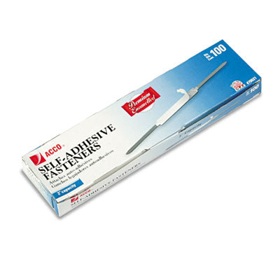 ACCO Premium Self-Adhesive Two-Prong Paper Fastener Bases - 2 Capacity, 2.75