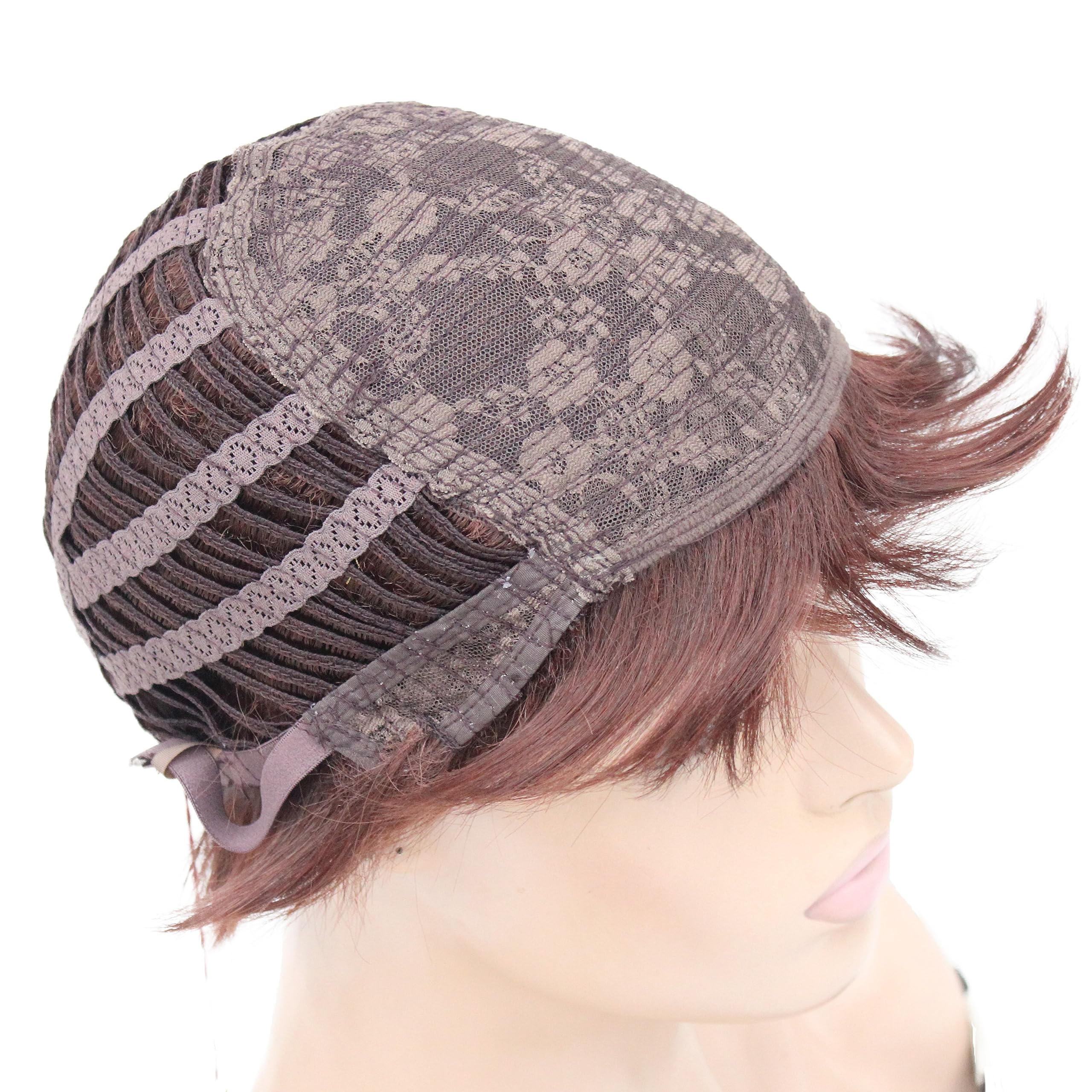 Heat Resistant Short Layered Synthetic Wig for Women - Perfect for Cosplay, Daily Wear & Styling