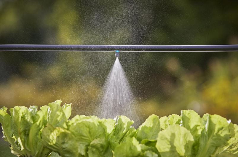 Gardena Micro Mist Nozzle - Fine Water Spray Nozzle for Garden Hose | Perfect for Delicate Plants, Seedlings & Greenhouses | Outdoor Gardening & Plant Care Essential