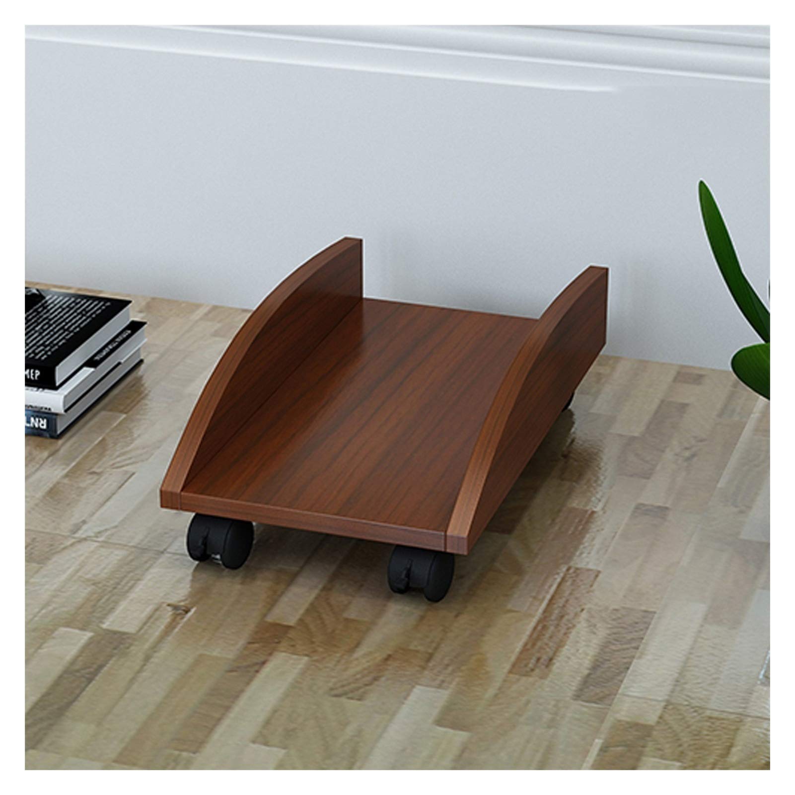 Adjustable CPU Tower Stand with Locking Wheels - Heavy Duty Mobile PC Case Holder for Desktop Computer, 7 Color Options (Beige) - Perfect for Office, Gaming & Home Workspaces