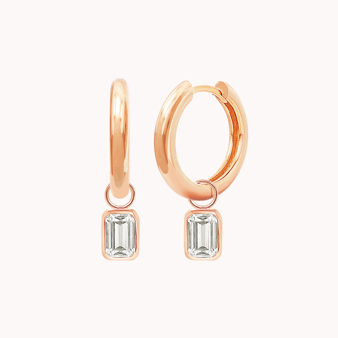 Radiant Plain Hoops - Classic Minimalist Gold Hoop Earrings for Women | Perfect for Everyday Wear, Office & Date Night