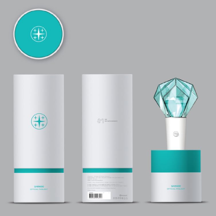 SHINee Official Light Stick - K-Pop Concert Glow Stick with 5 Colors, Rechargeable & Durable - Perfect for Concerts, Fan Meetings, and K-Pop Dance Parties