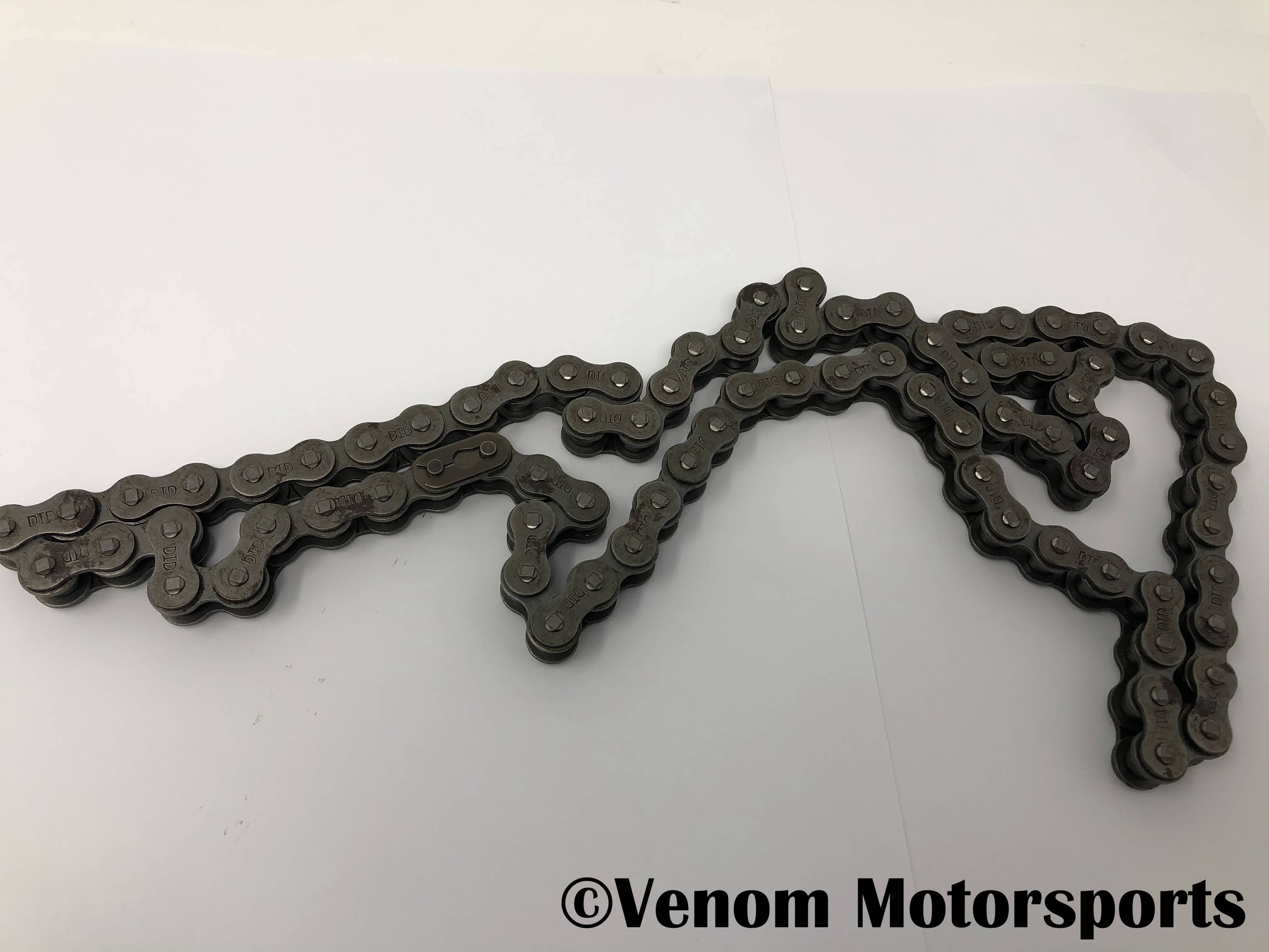 Venom X15 Replacement Chain - High-Quality Motorcycle Drive Chain for Dirt Bikes & ATVs | Durable & Smooth Performance for Off-Road Riding & Racing