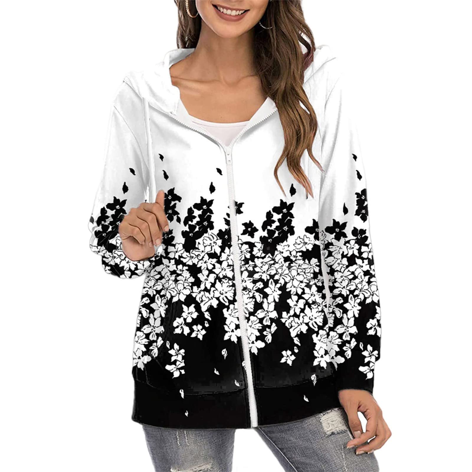 Women's Floral Printed Summer Tops - Casual Short Sleeve Blouses & Loose Fit Round Neck T-Shirts for Women | Perfect for Beach Outings, Vacation Wear & Everyday Casual Style