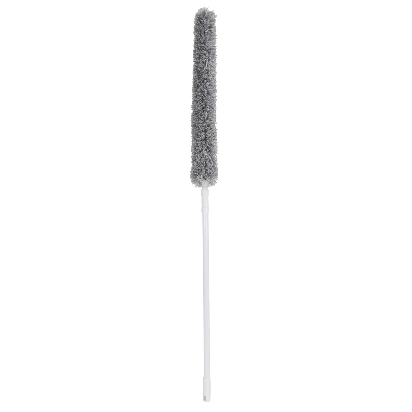 Retractable Bendable Duster with Strong Adsorption - Long Handle Dust Cleaner for Home, Car & Office Cleaning (Gray) | Perfect for Hard-to-Reach Corners, Ceiling Fans & Vehicle Interiors