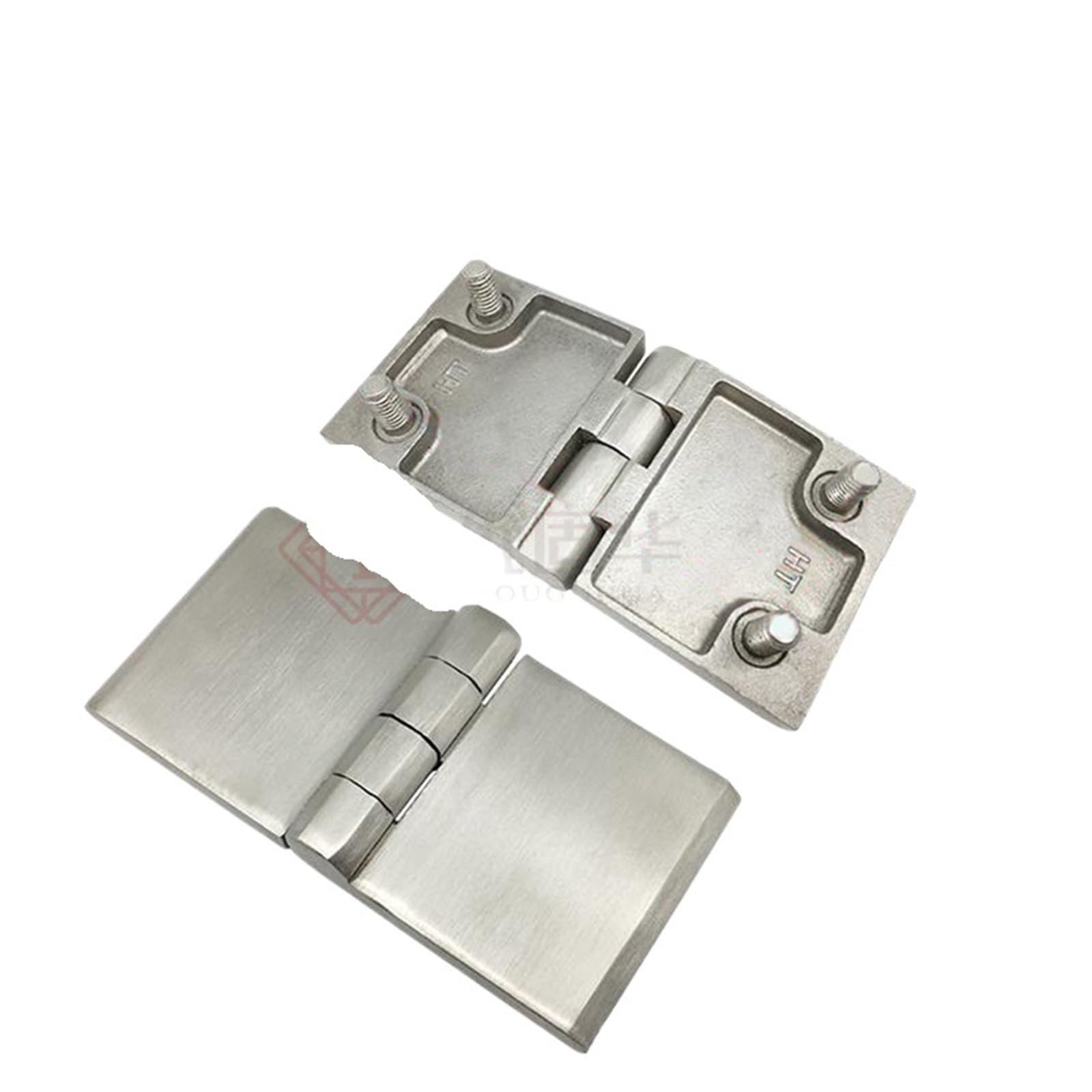 Stainless Steel Precision Casting Hinge with Stud - 60x120mm Cabinet Drawer Door Hardware Hinge (1 Piece) - Durable & Corrosion-Resistant for Kitchen, Bathroom & Furniture Installation