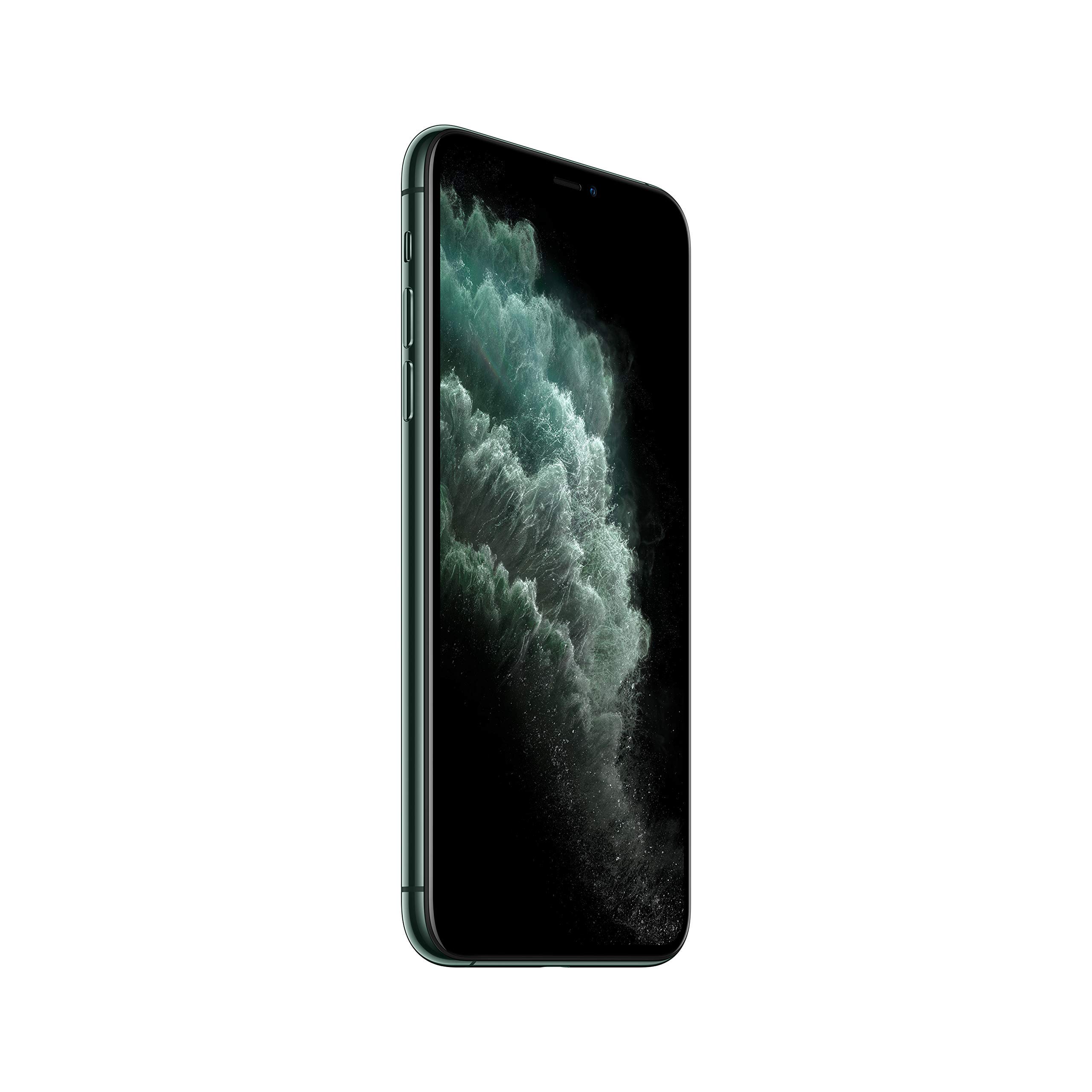 Apple iPhone 11 Pro Max 64GB - Midnight Green (Renewed/Refurbished) | Unlocked Smartphone for Cricket Wireless | Perfect for Streaming, Gaming & Photography