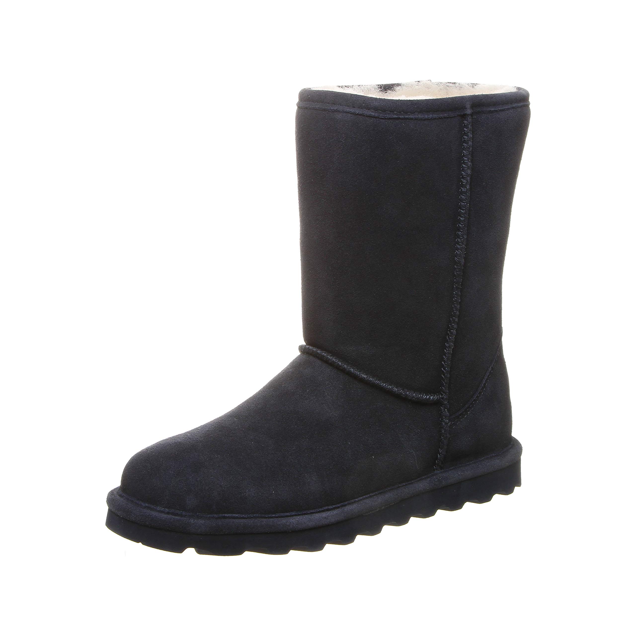 BEARPAW Women's Elle Short Boots - Classic Suede Slip-On Winter Boots for Women | Multiple Colors | Comfortable & Warm | Perfect for Casual Outfits, Snow Days & Winter Travel