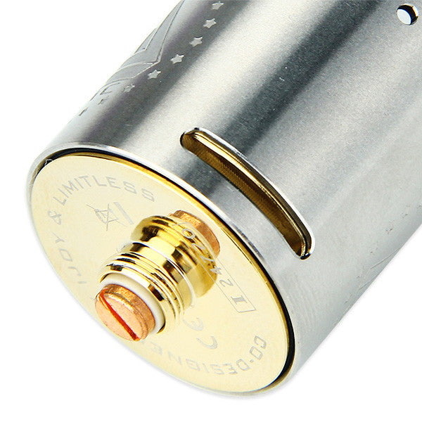 IJOY Limitless 24 RDA Rebuildable Dripping Atomizer for Vape Mods - Best for Cloud Chasing & Flavor Production | Perfect for Advanced Vapers & DIY Enthusiasts