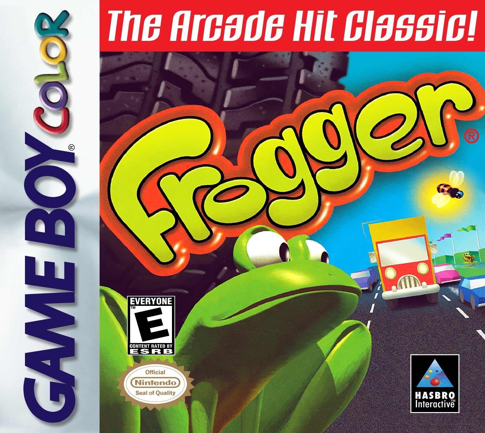 Vintage Frogger Game Boy Color Video Game Cartridge - Classic Retro Gaming for Nintendo GBC - Perfect for Collectors and Nostalgic Gamers