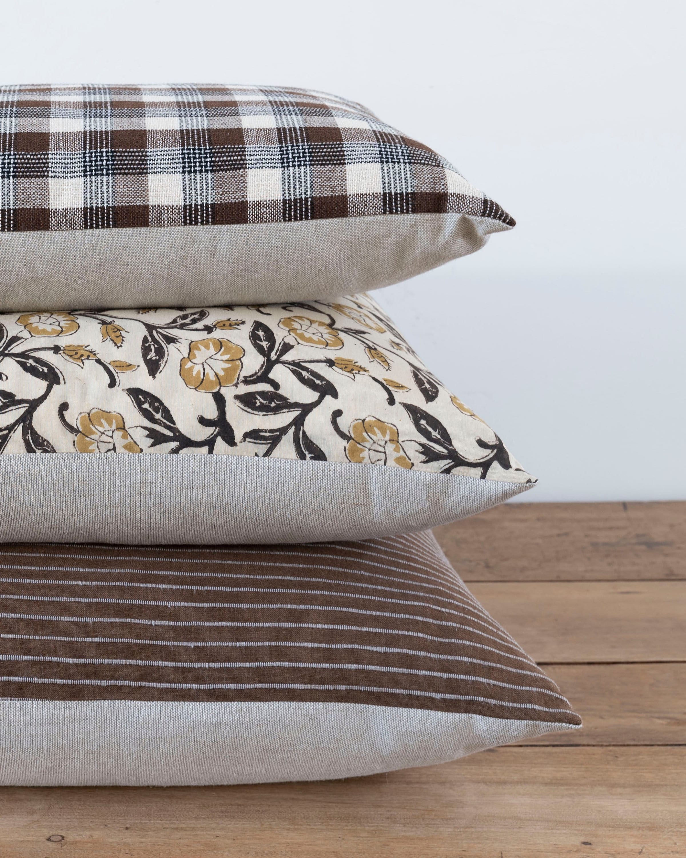 READY TO SHIP Designer Hawthorne Plaid Woven Pillow Cover - Luxury Home Decor for Living Room, Bedroom & Sofa