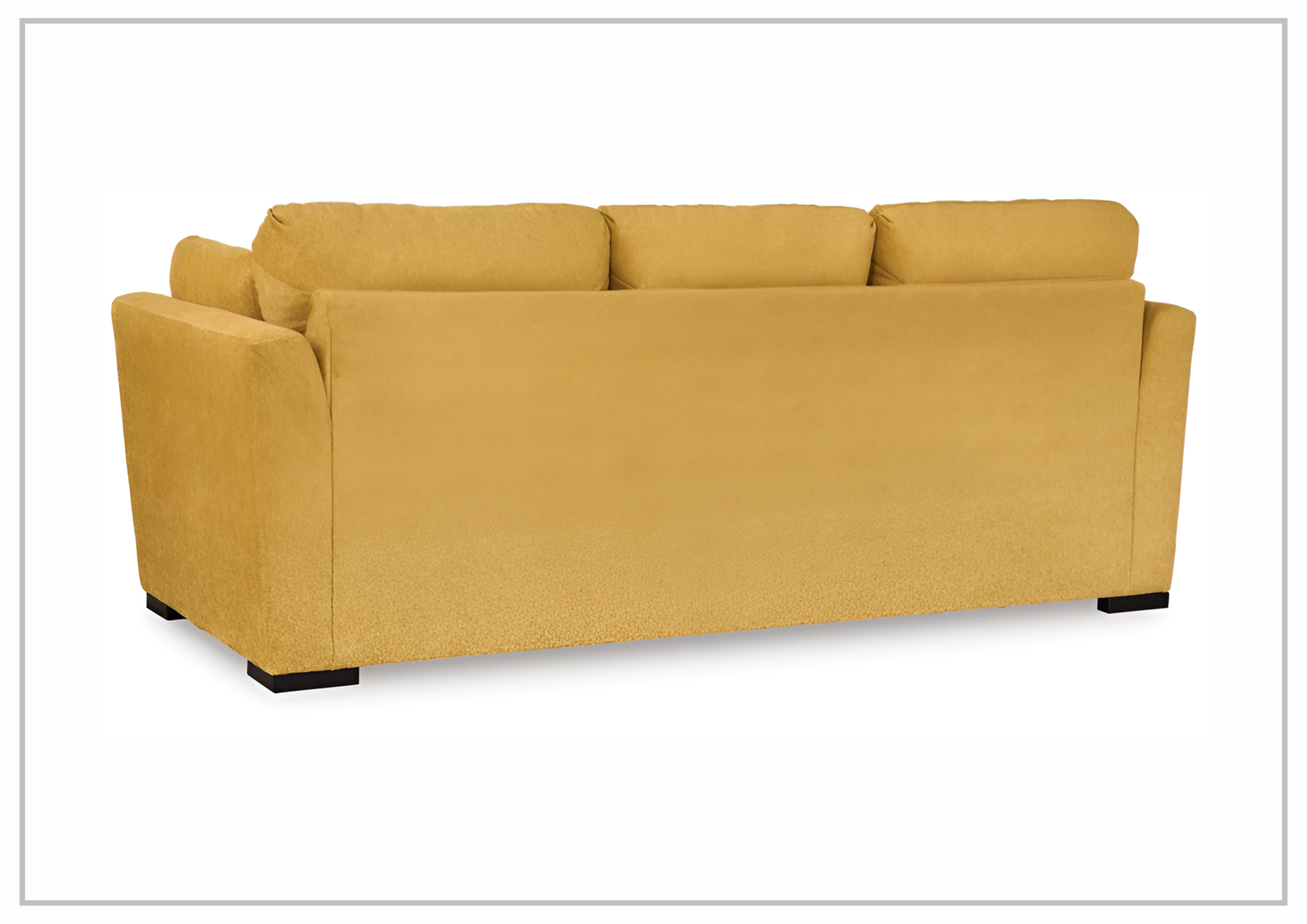 Gio Italia Valeria 3-Seater Fabric Queen Sleeper Sofa Bed - Convertible Comfortable Sectional Couch for Small Spaces, Living Room, Guest Room & Apartment