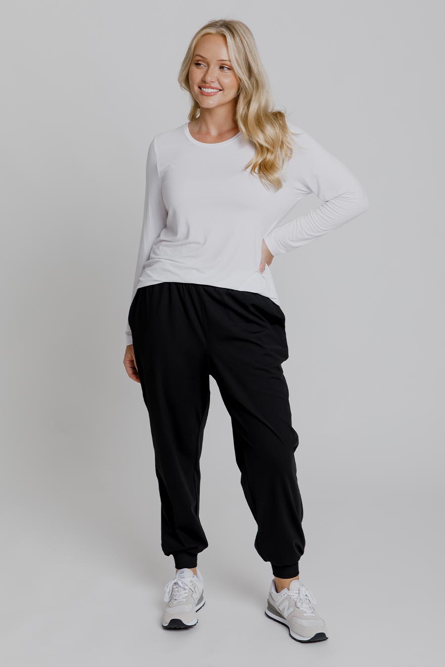 Classic White Bamboo Long Sleeve Shirt for Women - Comfortable & Breathable Summer Tops - Perfect for Casual Wear, Office Outfits and Beach Cover-ups