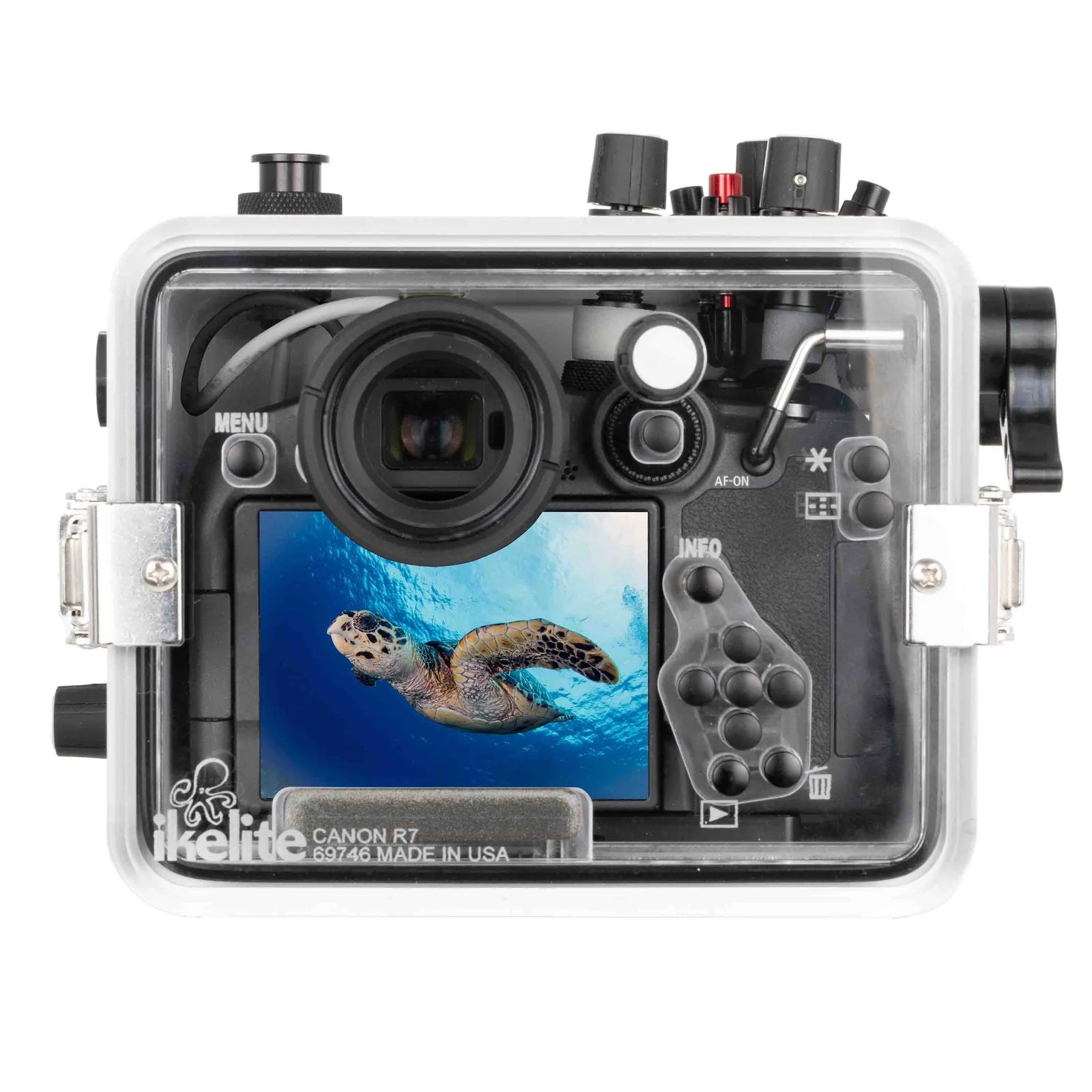 Ikelite 200DLM Underwater Housing for Canon EOS R7 - Waterproof Camera Case for Scuba Diving, Snorkeling & Marine Photography