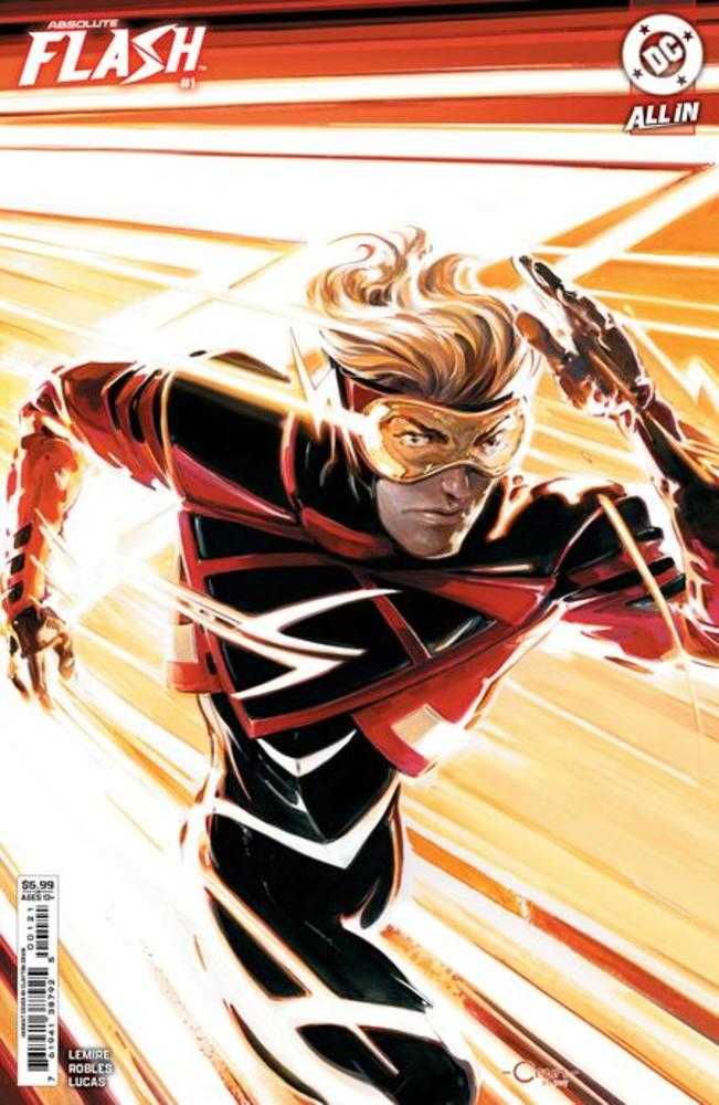 Absolute Flash #1 Cover B Clayton Crain Variant - Premium Card Stock Comic Book for Collectors & Fans - Perfect for Display, Gifts & Comic Book Collections