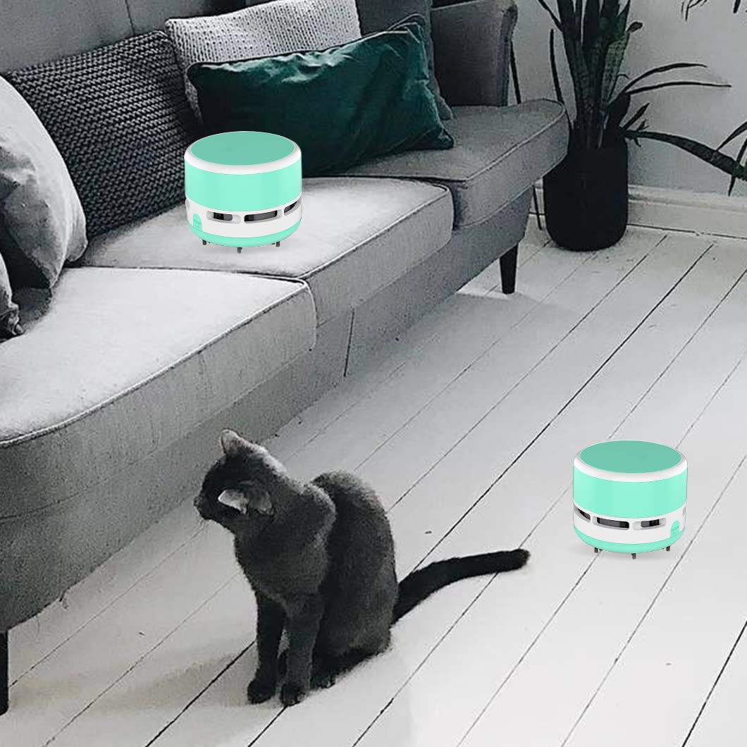 Rolin Roly Mini Cordless Desktop Vacuum Cleaner - Portable Handheld Dust Sweeper for Keyboard, Crumbs & Small Debris | Perfect for Home, School, Office & Computer Cleaning