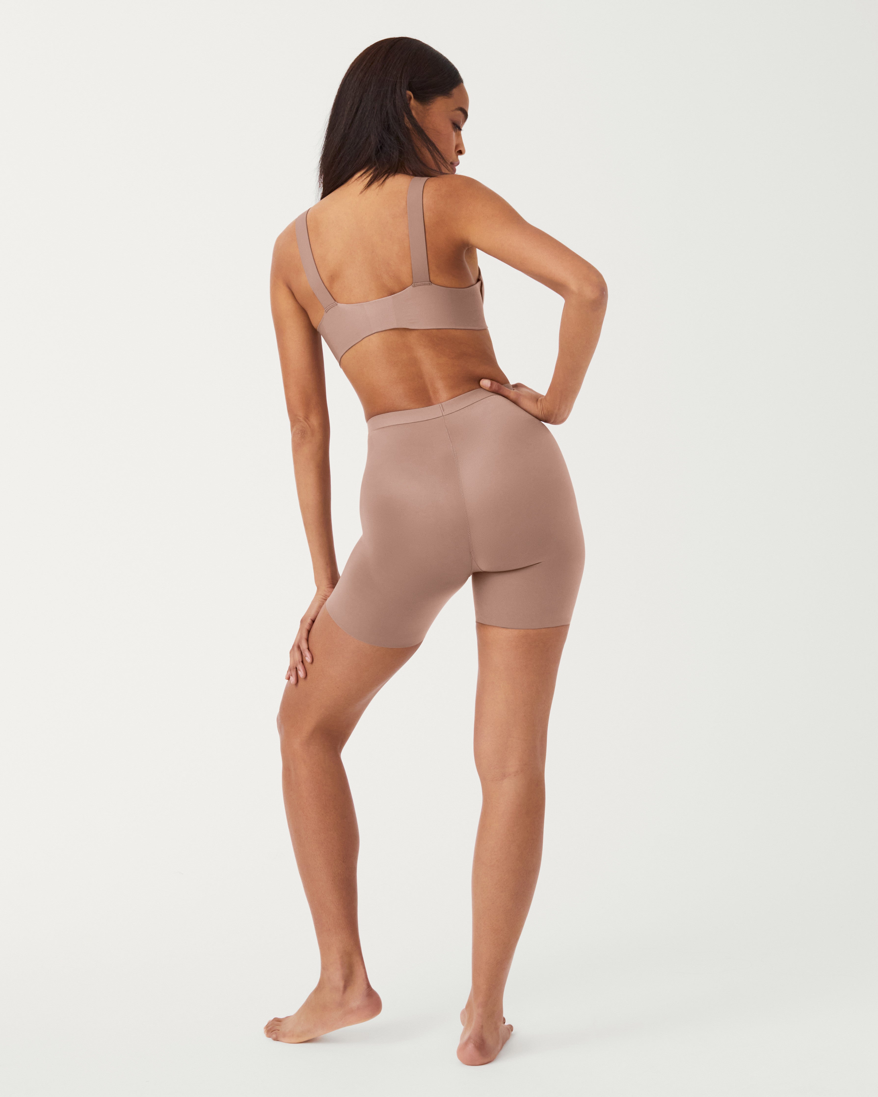 SPANX Shapewear Invisible Girl Shorts - High Waist Slimming Underwear for Women | Perfect for Everyday Wear, Workout & Layering Under Dresses