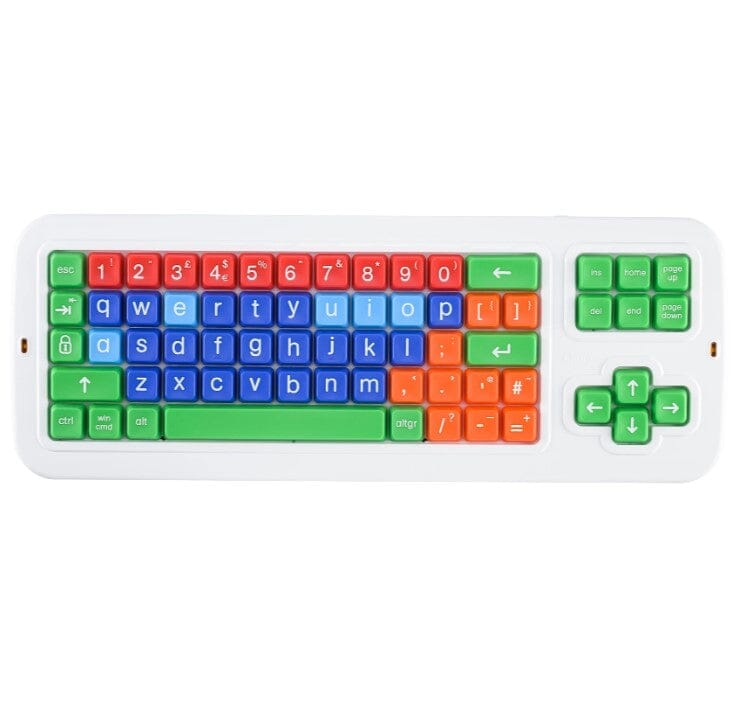Clevy Lowercase Keyboard for Kids - Durable & Ergonomic Educational Typing Tool for Early Learning & Classroom Use