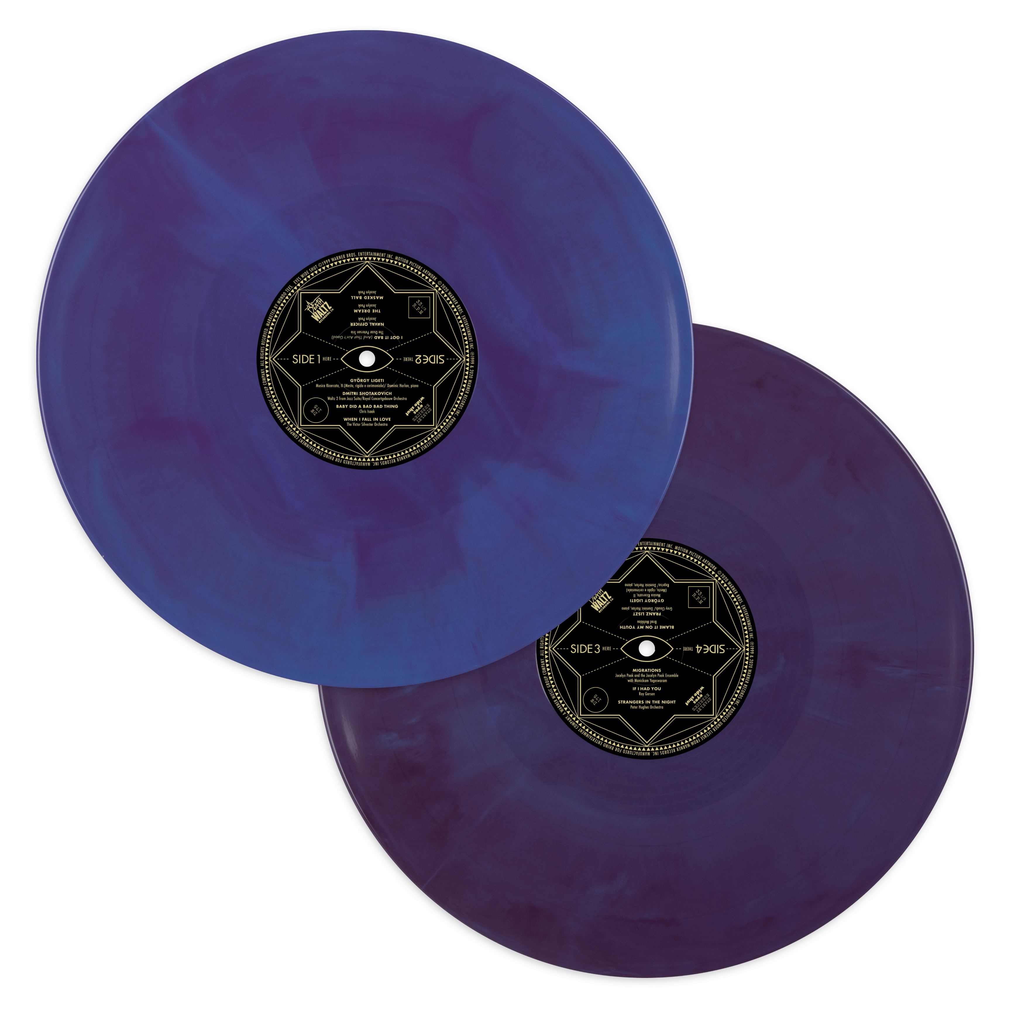 Eyes Wide Shut Motion Picture Soundtrack - 2XLP Vinyl Record | Original Film Score by Various Artists | Perfect for Movie Nights & Vinyl Collectors