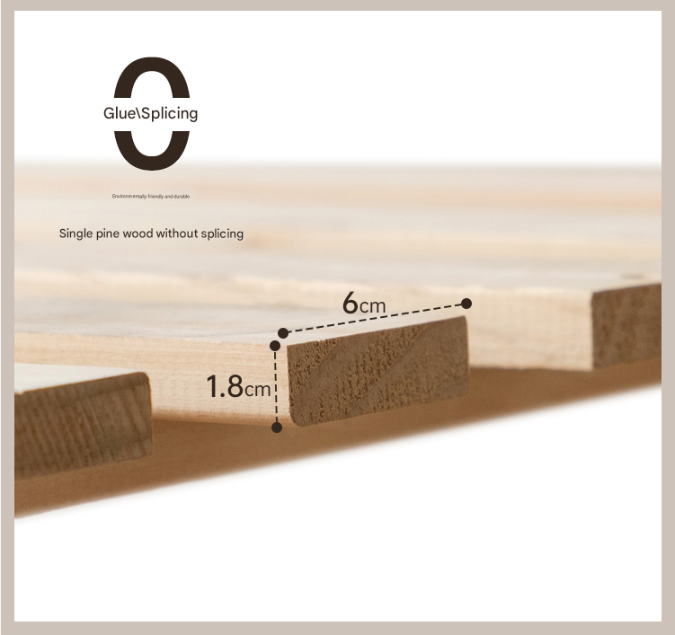 Solid Black Walnut Wood Bed Frame - Queen Size, Natural Wood Grain, Sturdy Platform Bed - Perfect for Modern, Farmhouse & Rustic Bedroom Decor