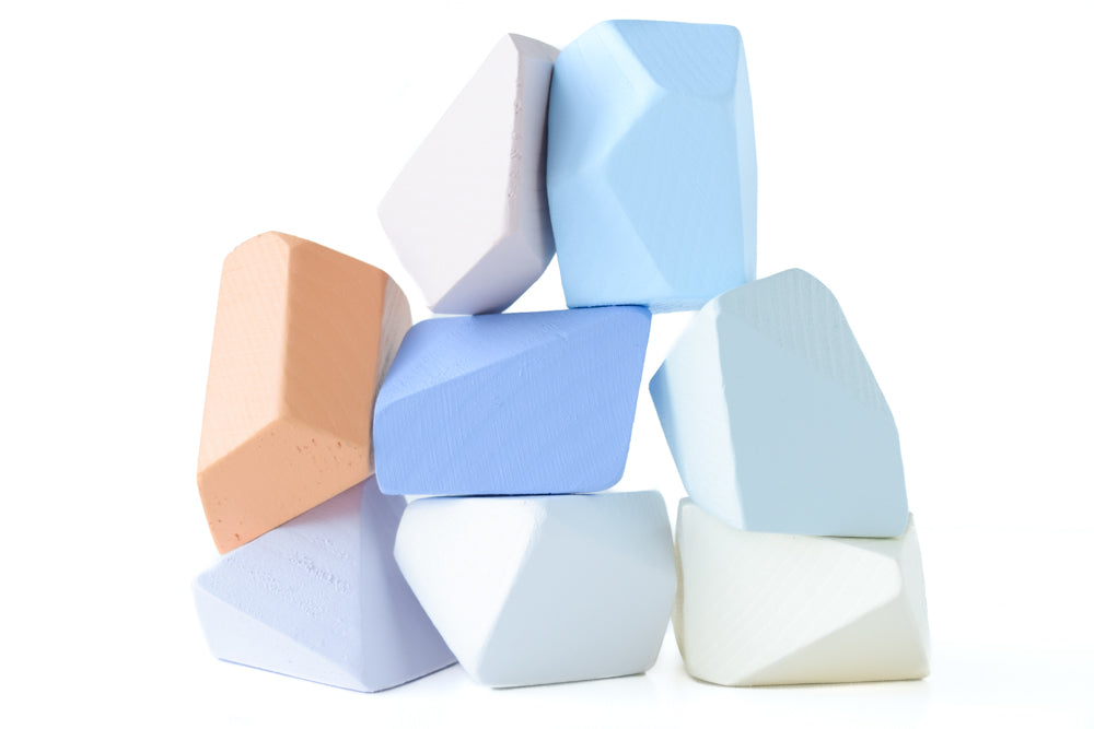Premium Rock Blocks for Kids - Natural Stone Building Blocks for Creative Play, STEM Learning & Home Decor - Perfect for Educational Toys, Garden Landscaping & DIY Projects