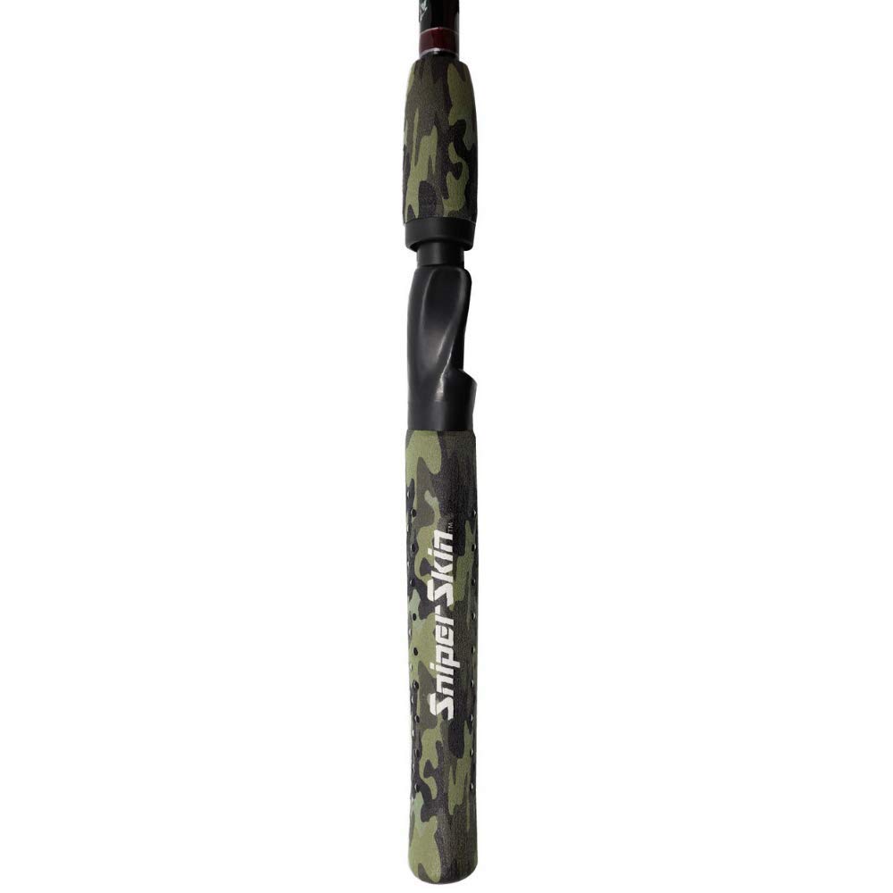 SNIPER SKIN Fishing Rod Grip - Waterproof Adjustable Replacement Handle - Easy Installation Durable Fishing Gear Accessories for Freshwater & Saltwater Angling