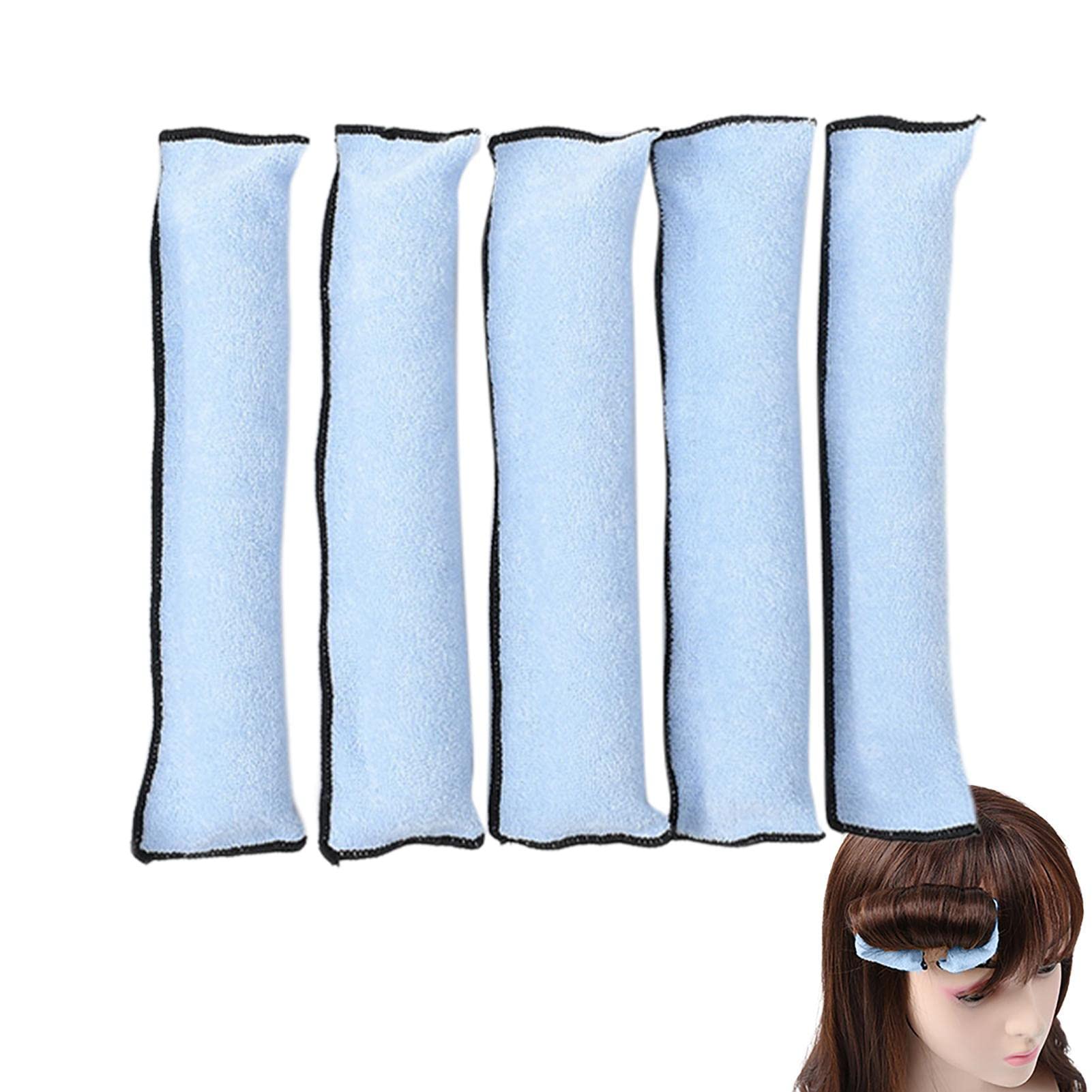 Soft Hair Rollers for Kids & Women - Large Long Sleep-in Hair Curlers for Thick Hair, Flexible Cloth Hair Styling Tools for Curling & Volume - Perfect for Overnight Styling & Natural Waves