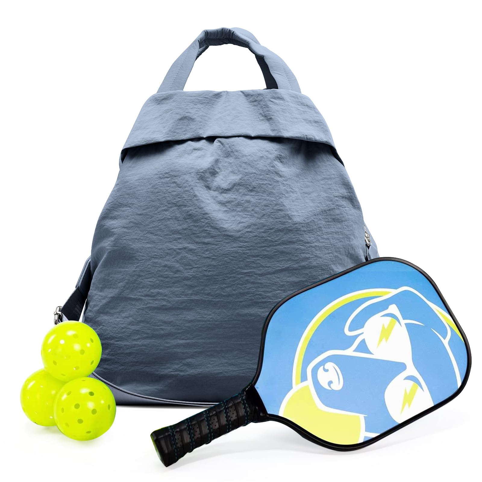 Premium Pickleball & Tennis Racket Bag for Women & Men - Lightweight Crossbody Sports Bag with Padded Compartment - Perfect for Pickleball Courts, Tennis Matches & Gym Sessions