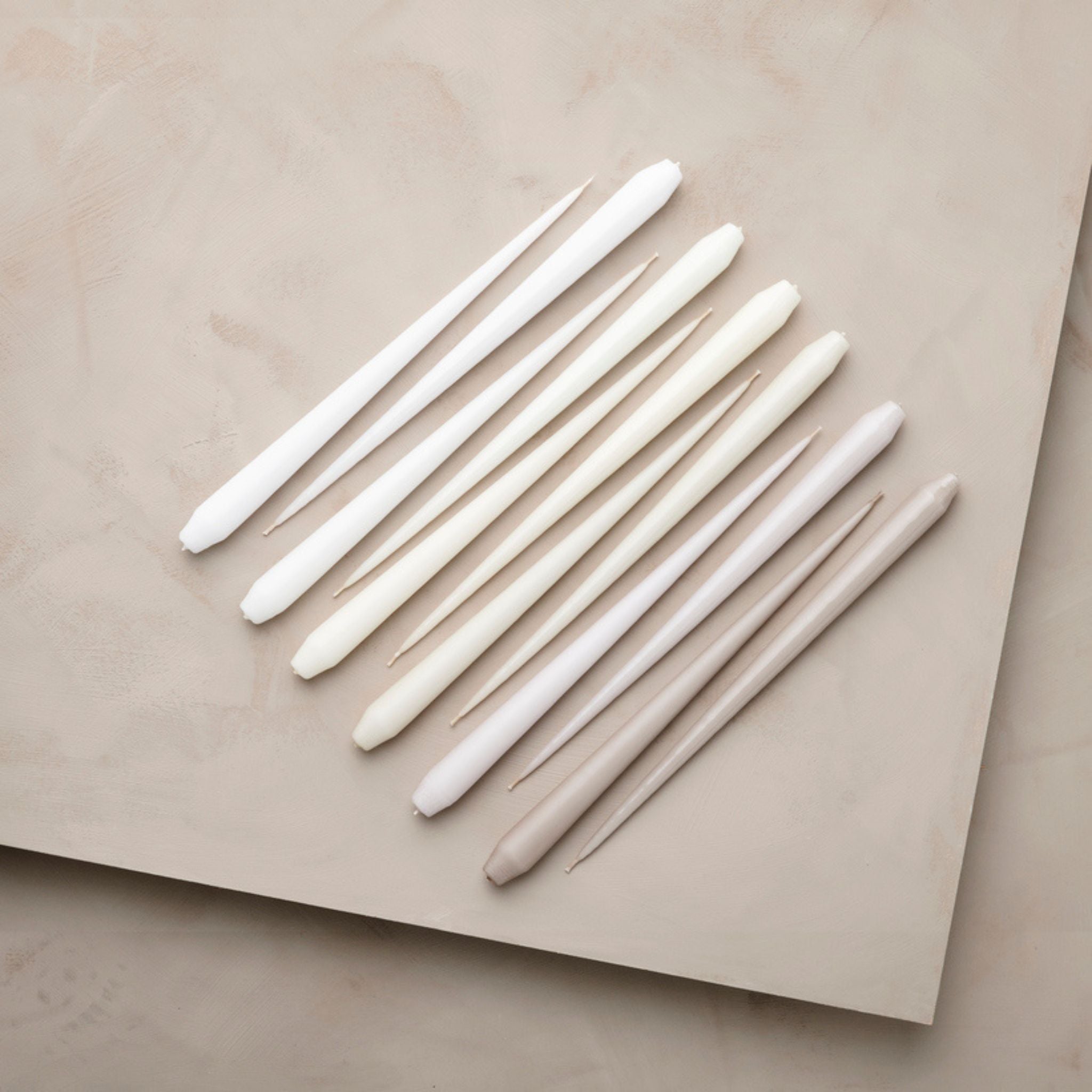 Premium ESTER & ERIK 32cm Taper Candles - Long-Lasting Silk Finish for Elegant Dining, Romantic Weddings & Home Decor