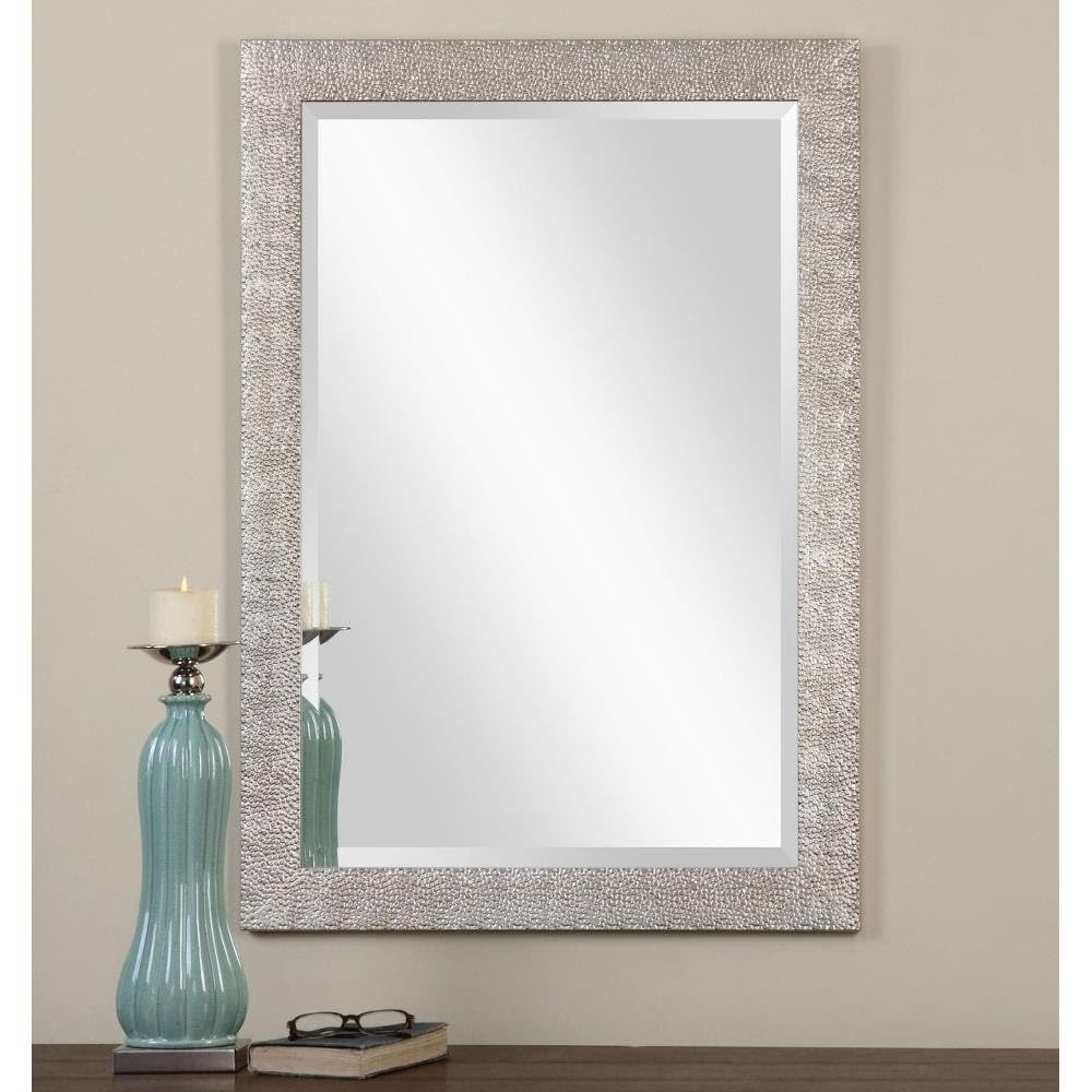 Porcius 41 Inch Full Length Mirror - 29 Inches Wide, 0.75 Inches Deep - Wall Mounted or Leaning Floor Mirror for Bedroom, Living Room, Dressing Room
