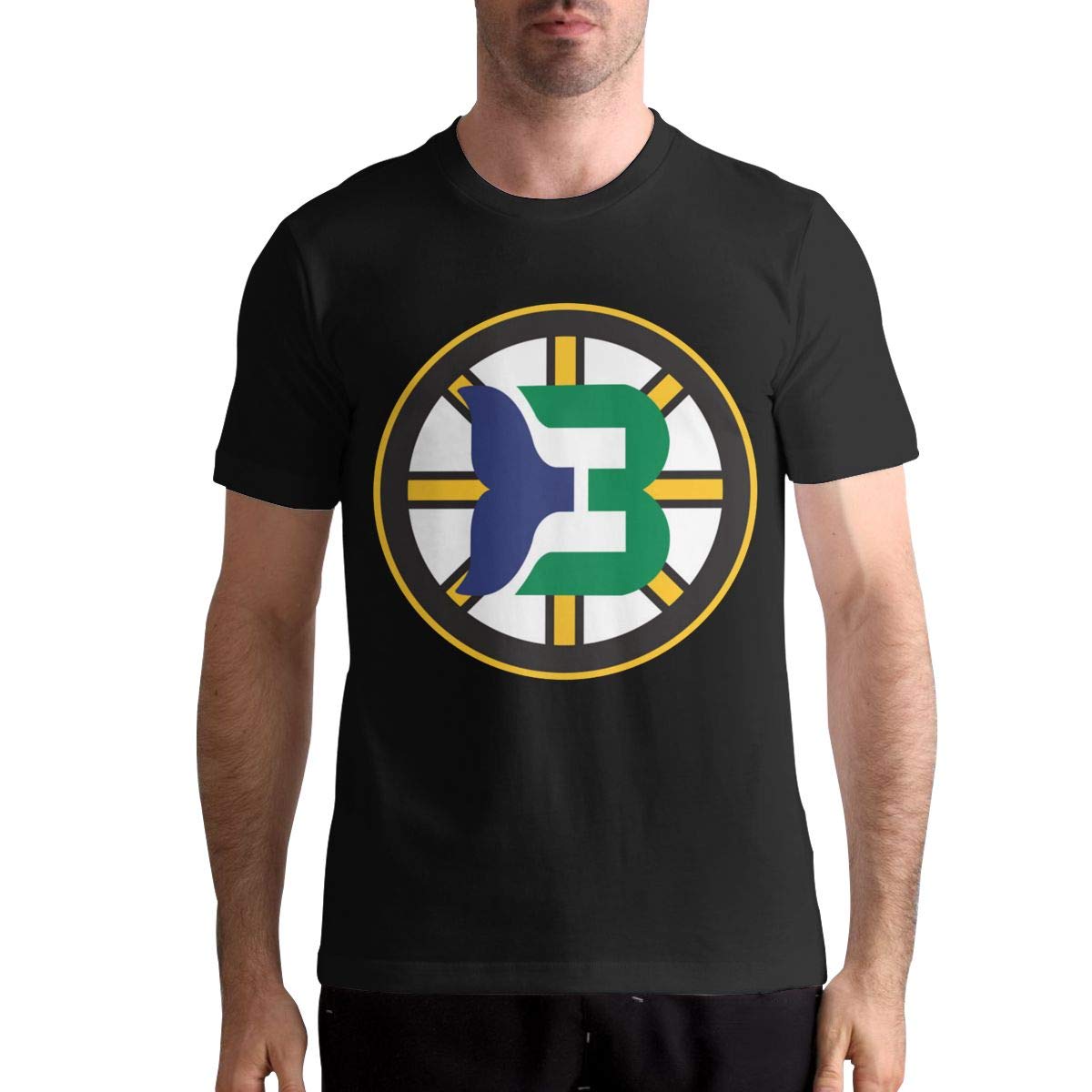 Men's Hartford Whalers Vintage Hockey T-Shirt - Soft Cotton NHL Fan Apparel - Perfect for Game Day, Sports Bars & Casual Wear