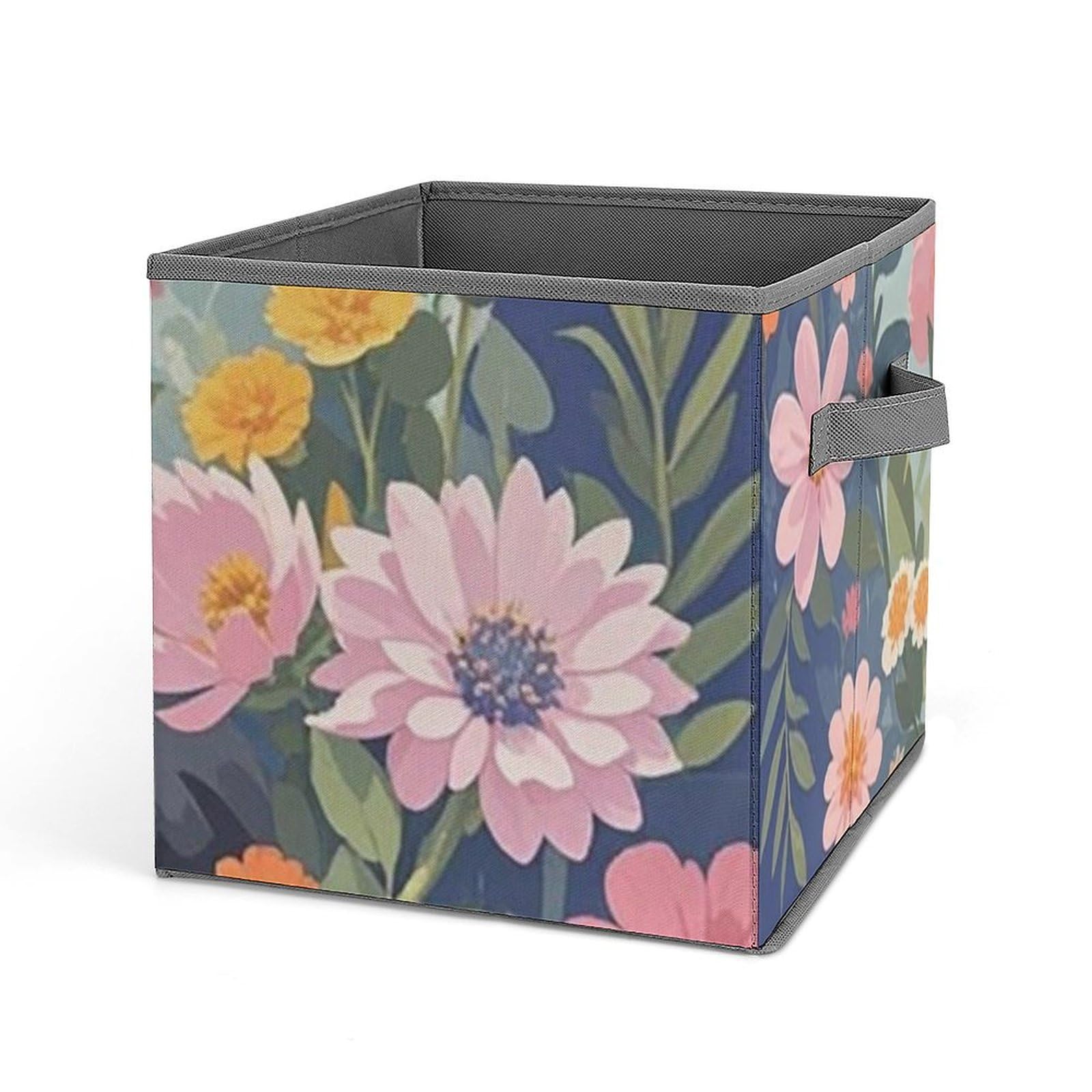 Large Collapsible Storage Bins with Handles - 10.6