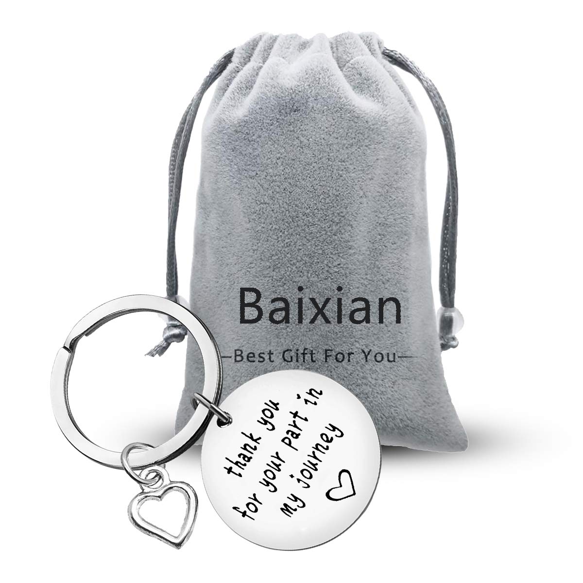 Premium Mentor & Leader Keychain - Thoughtful Boss Appreciation Gift for Farewell, Thank You & Goodbye | Ideal Office Gift for Coworkers, Counselors & Supervisors | Perfect for Career Milestones & Professional Relationships