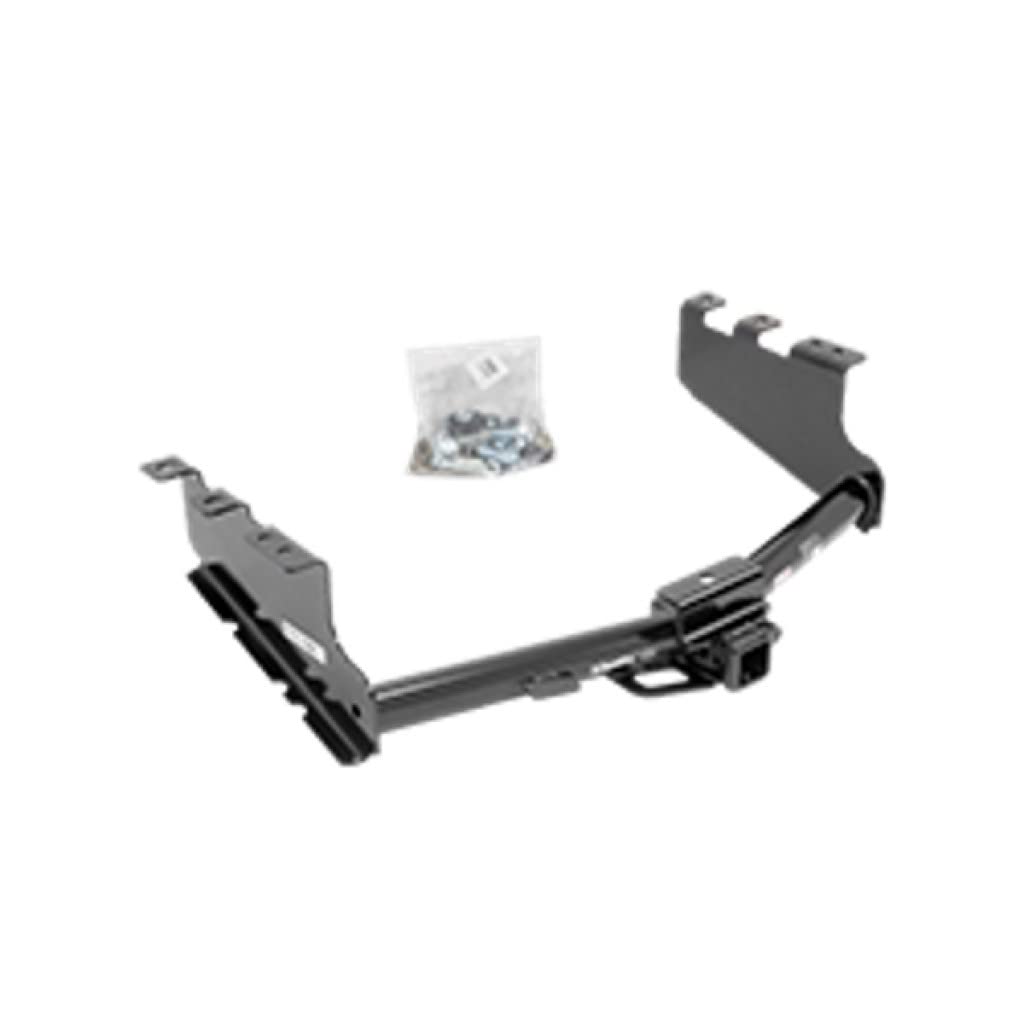 Draw-Tite Trailer Hitch for Chevy Silverado 1500 LD 2014-2018 | Fits All Bed Sizes | Round Tube Design | Class III/IV Max-Frame Receiver | Black Powder Coated Finish | Perfect for Towing Boats, Campers & Utility Trailers