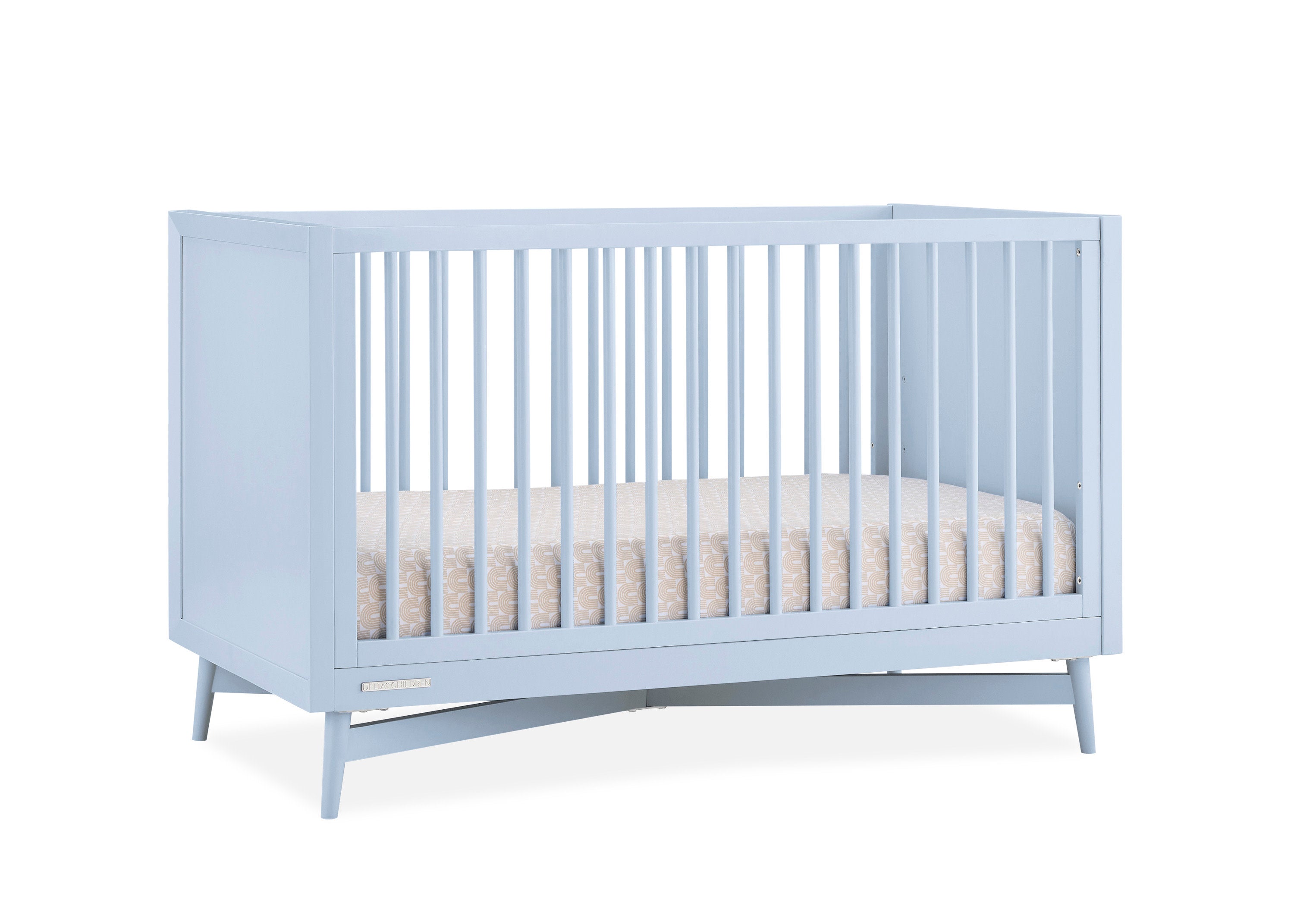 Dylan 4-in-1 Convertible Baby Crib - Toddler Bed, Daybed & Full-Size Bed - Nursery Furniture for Boys & Girls - Perfect for Newborns to Teens