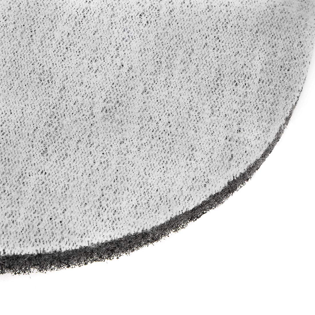 uxcell 5 Inch 800 Grit Drill Power Brush Tile Scrubber Scouring Pads - 5pcs Heavy Duty Cleaning Tool for Grout, Tile, Concrete & Stone - Perfect for Bathroom, Kitchen & Garage Cleaning