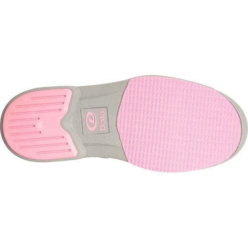 Dexter Women's DexLite Pro BOA Bowling Shoes - Grey/Pink Right Hand - Lightweight Comfort for Competitive & League Bowling
