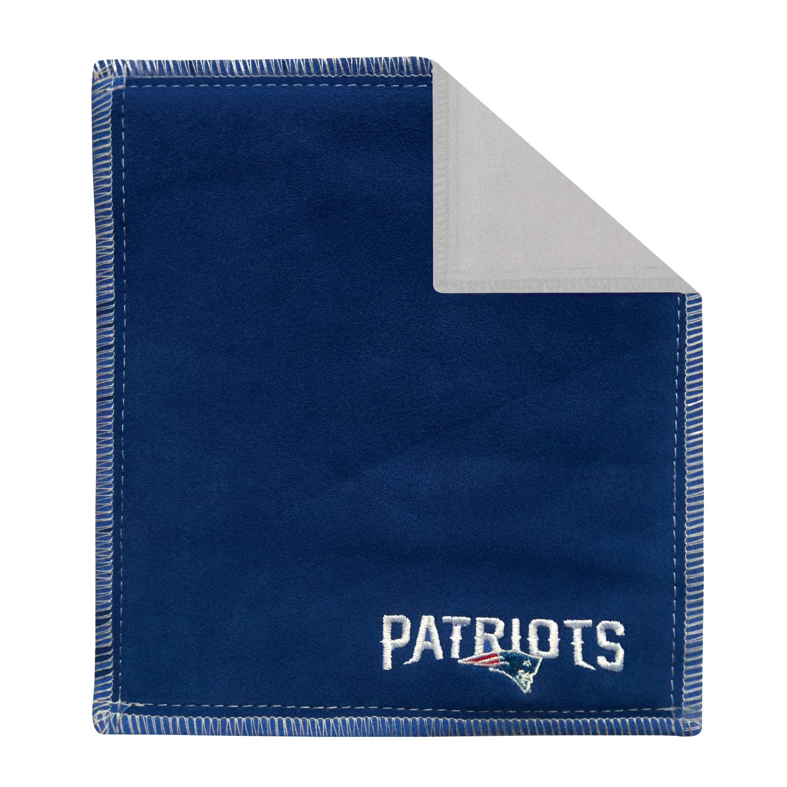 Official NFL New England Patriots Microfiber Shammy Pad - Super Absorbent Car Cleaning Cloth for Cars, Motorcycles & Sports Equipment - Perfect for Tailgating & Game Day