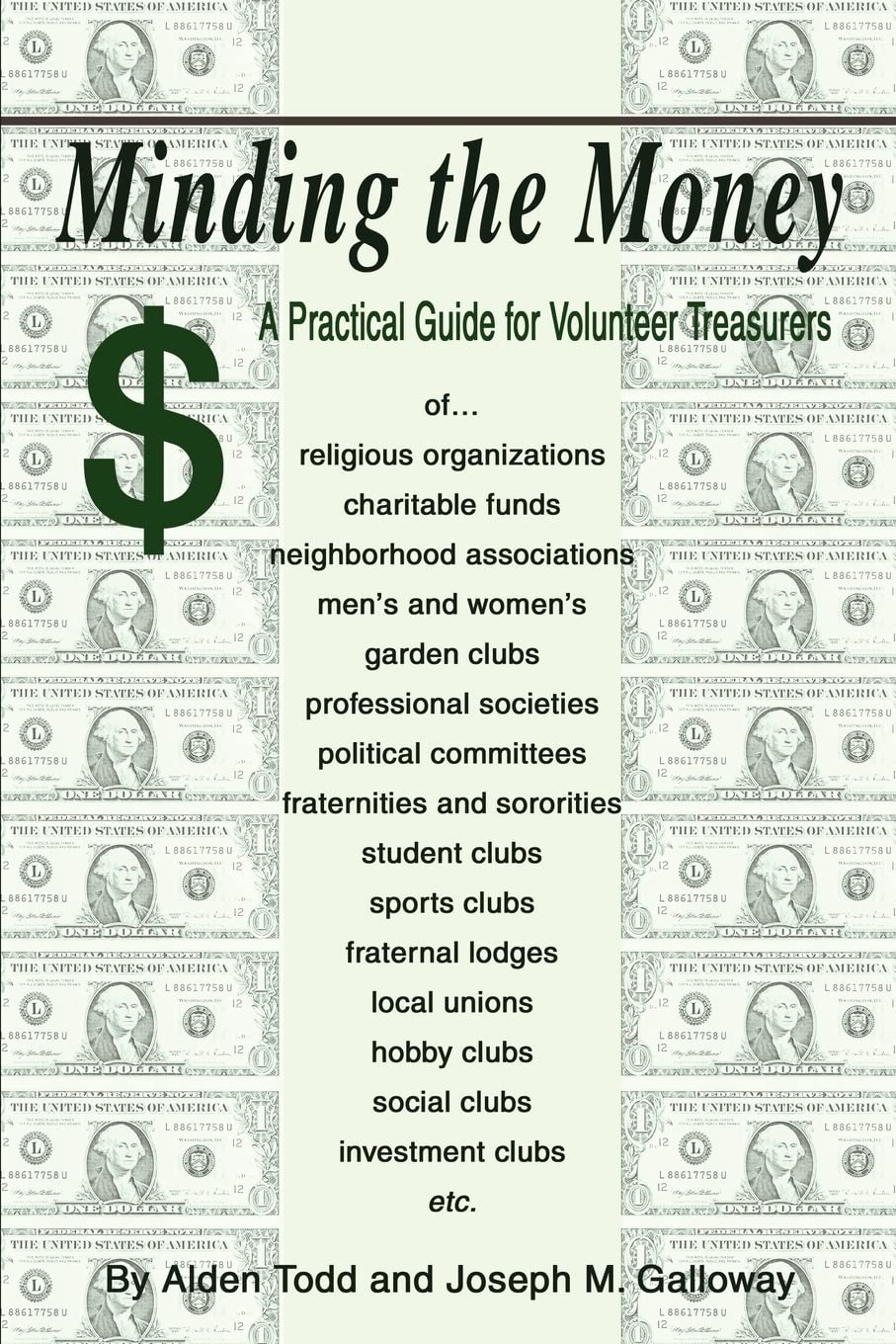 Volunteer Treasurer's Guide: Practical Money Management Tips for Nonprofits & Charities | Budgeting, Fundraising & Financial Oversight for Organizations