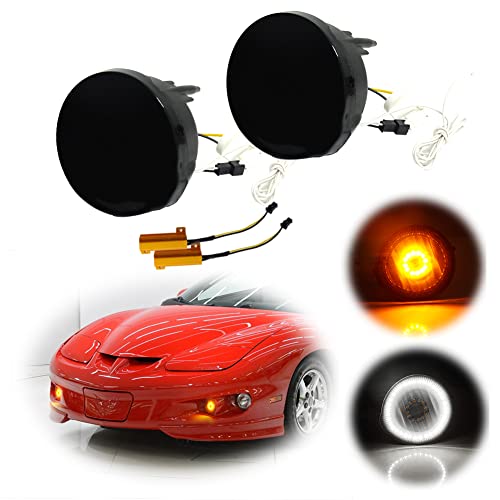 Smoked Lens Amber & White LED