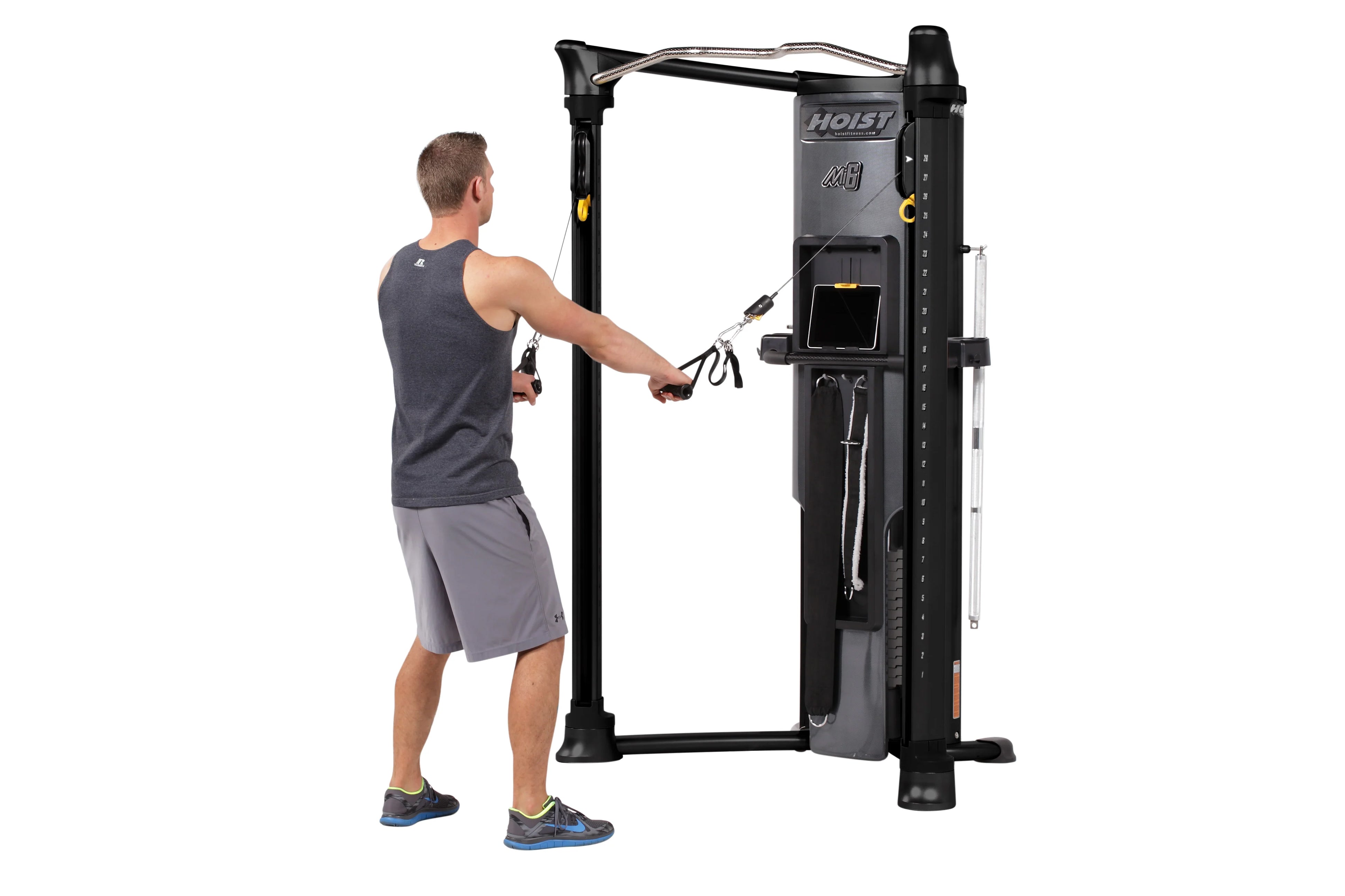 Hoist Mi6 Functional Trainer Home Gym - Full Body Workout Equipment for Strength Training & Fitness - Perfect for Home Gym, Garage, or Small Spaces