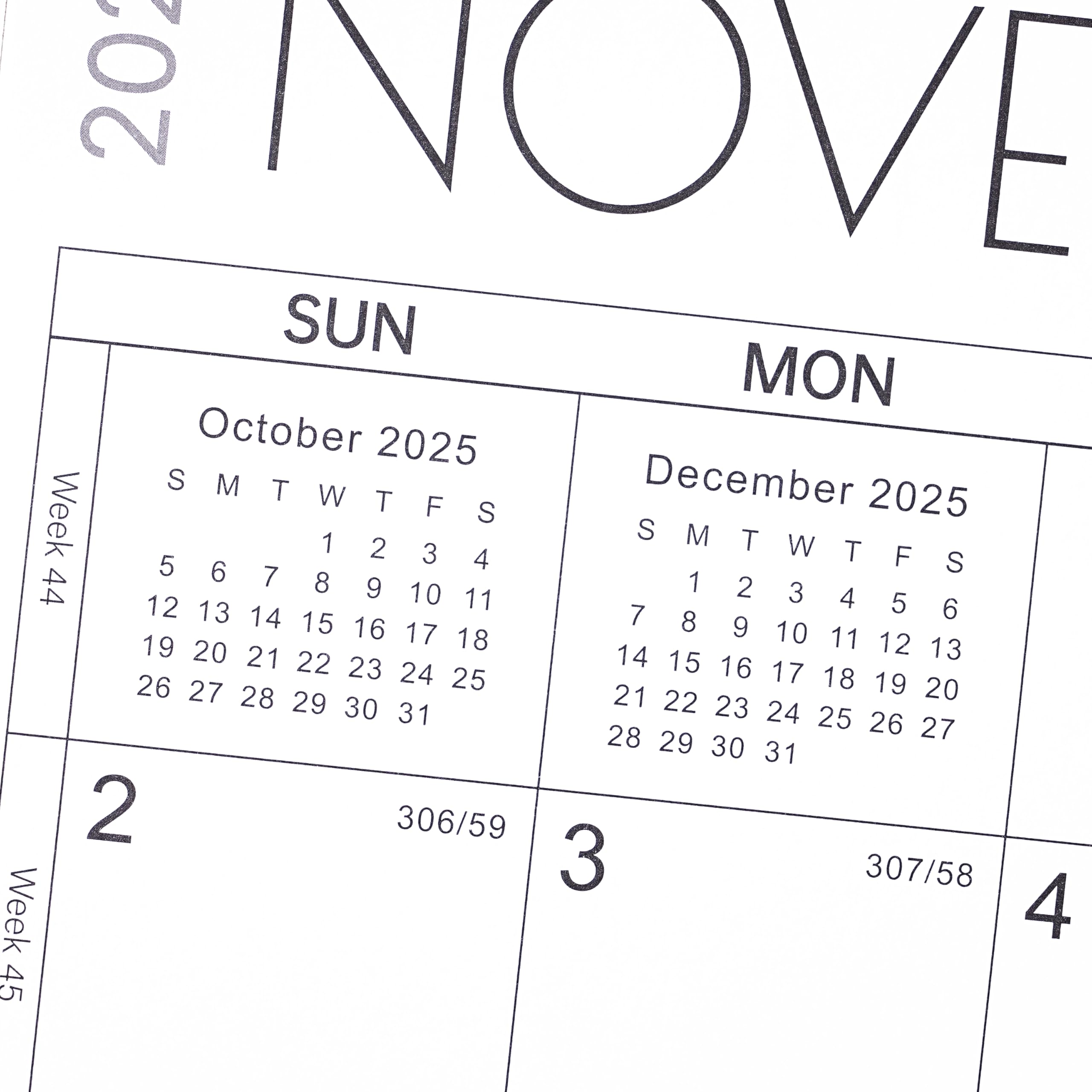 2025-2027 Wall Calendar | 24-Month Planner from July 2025 to June 2027 | 14.8