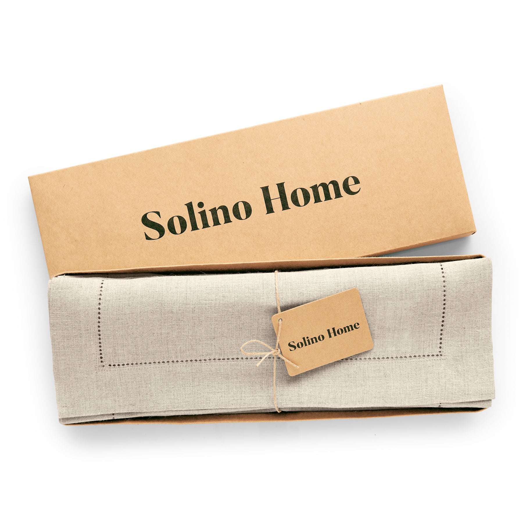 Sonoma Hemstitch Placemats Set of 4 - Premium Cotton Table Mats for Dining - Perfect for Dinner Parties, Holiday Meals & Home Decor