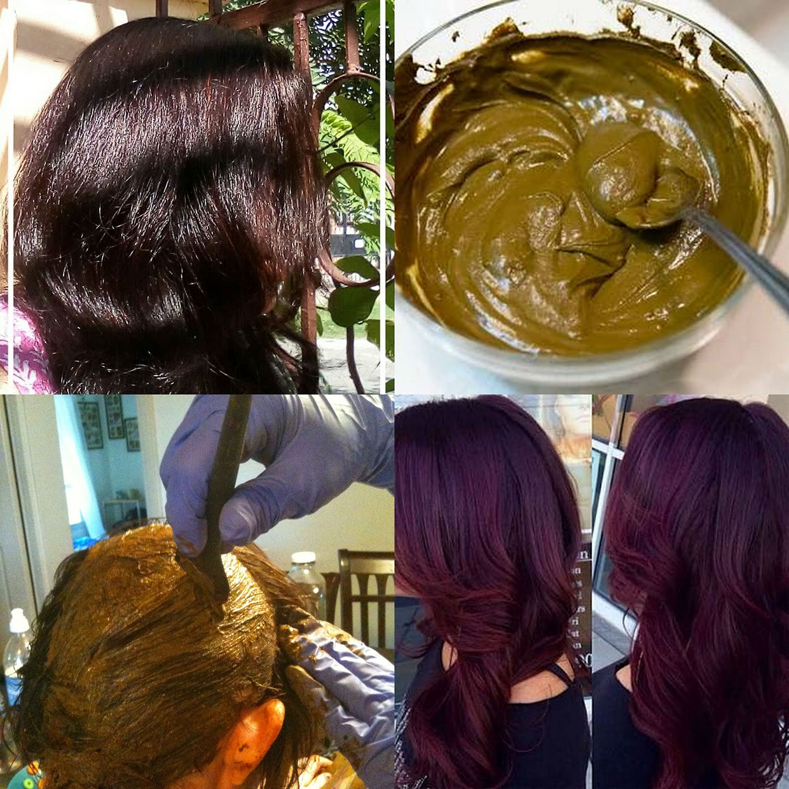 Natural Semi-Dry Henna Leaves for Body Art & Hair Dye - 50g Herbal Hair Care with Free 10g Tamarind | Safe for Men & Women | Perfect for DIY Mehndi Tattoos & Natural Hair Conditioning
