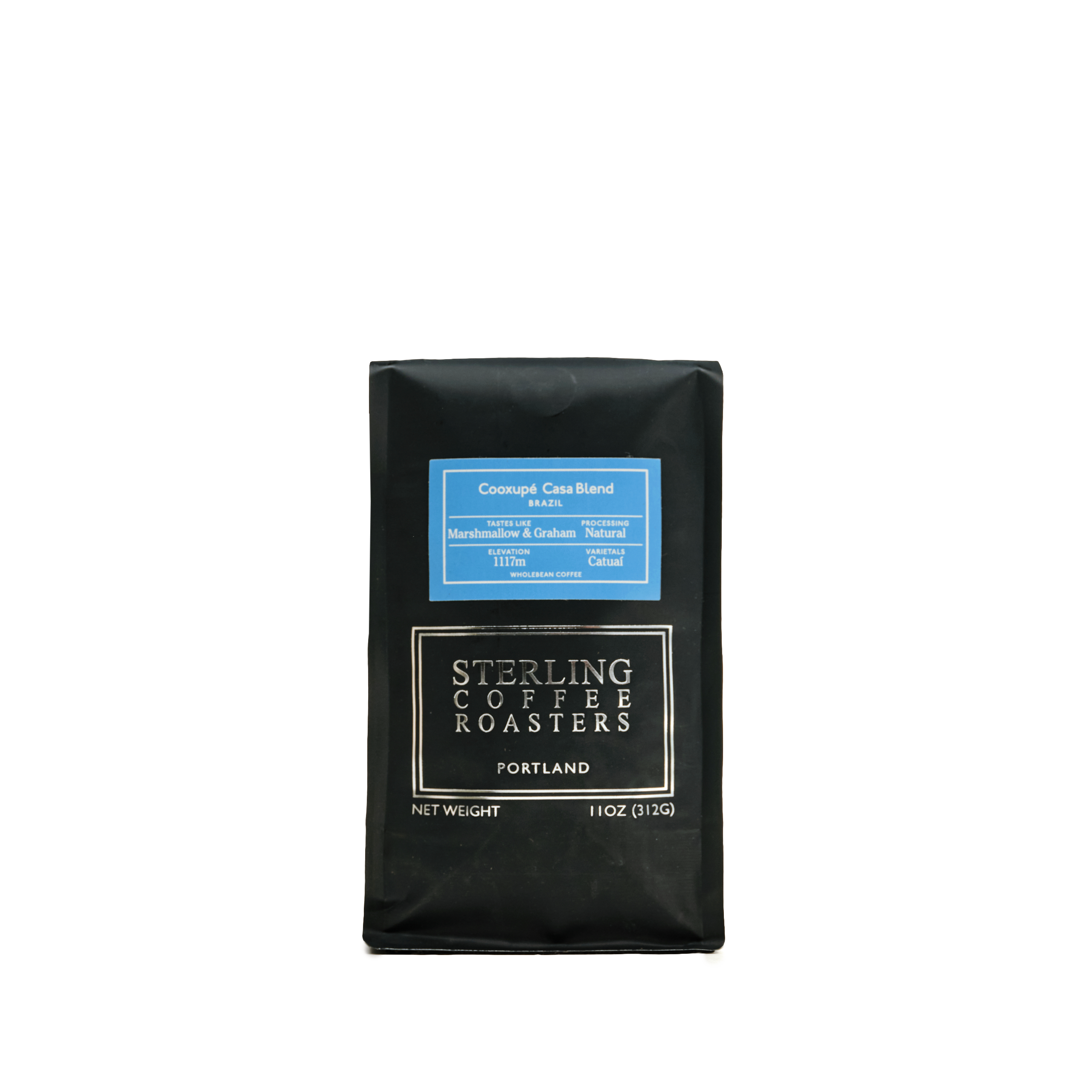 Premium Brazil Cooxupé Casa Blend Coffee Beans - Rich & Smooth Medium Roast for Home Brewing, Office & Gifting
